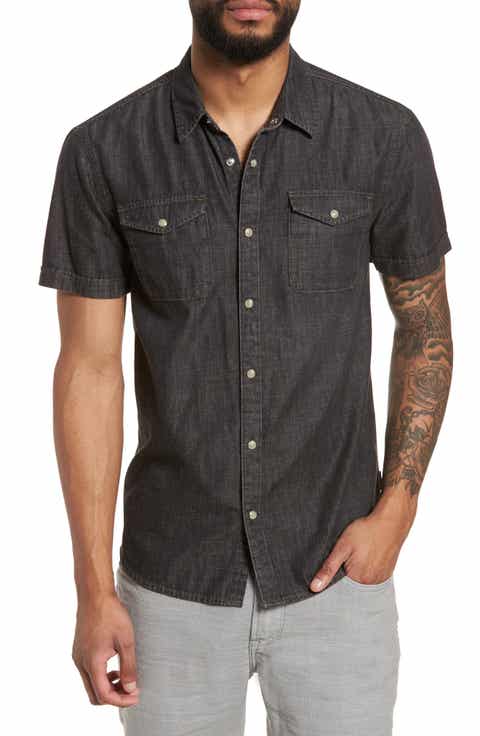 Denim Dress, Casual, All Button Up Shirts for Men | Nordstrom