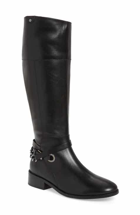 women's black riding boots | Nordstrom