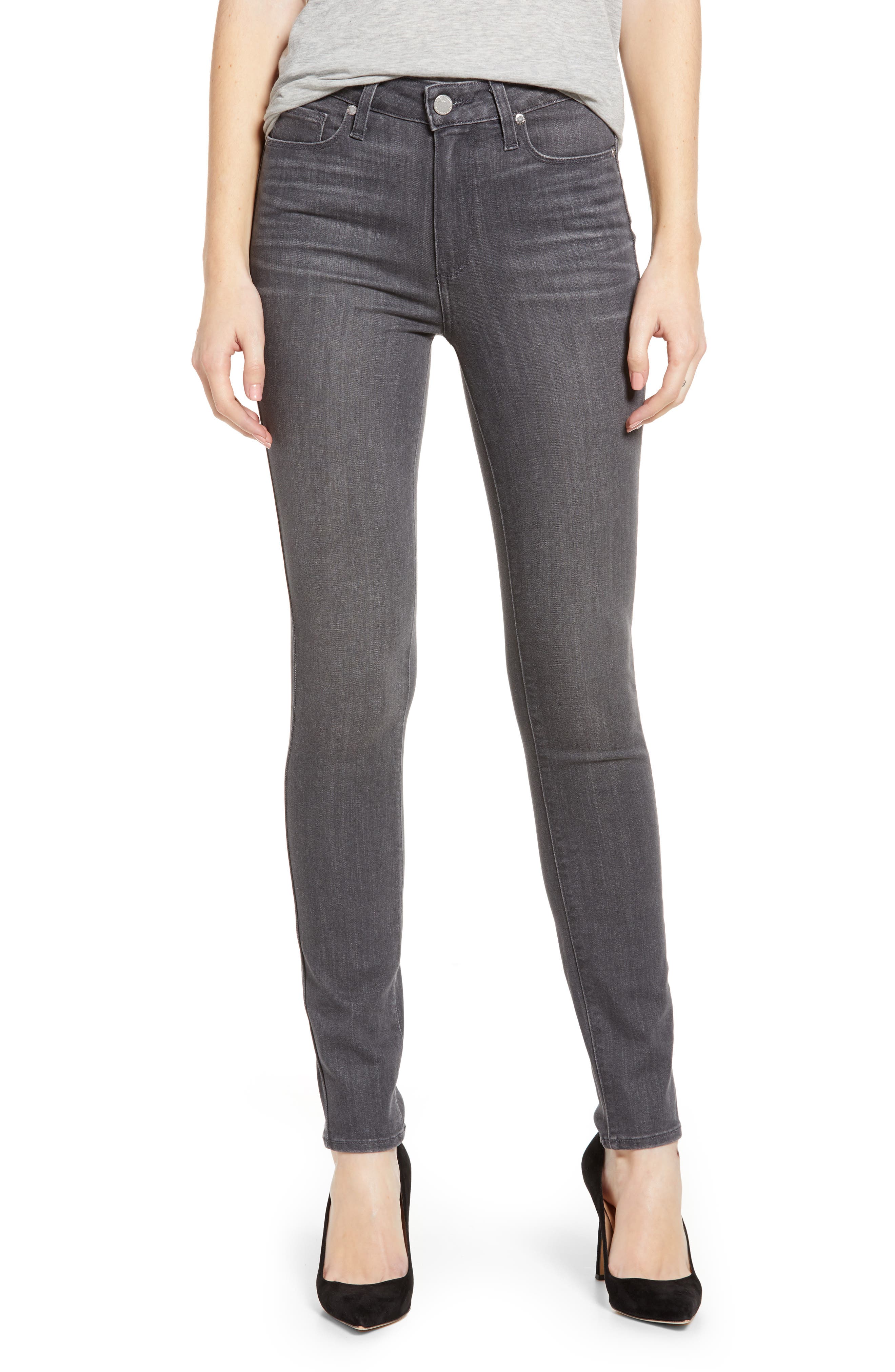 grey slim jeans womens