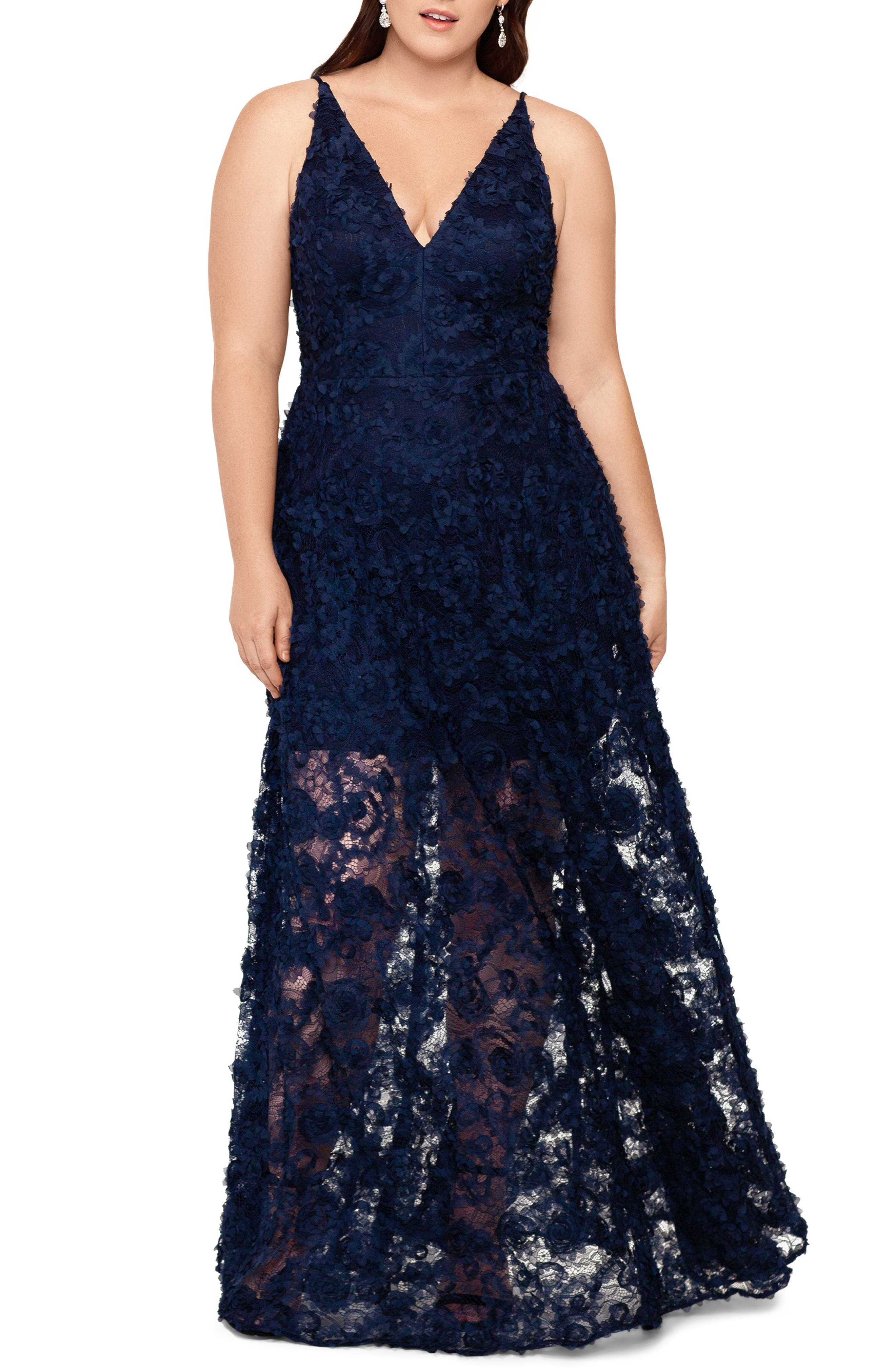 nordstrom plus size special occasion dresses