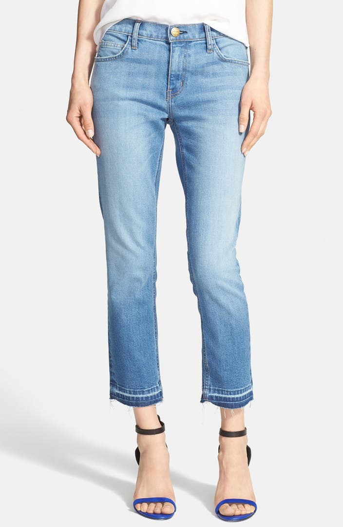Current/Elliott 'The Cropped Straight' Ankle Jeans | Nordstrom