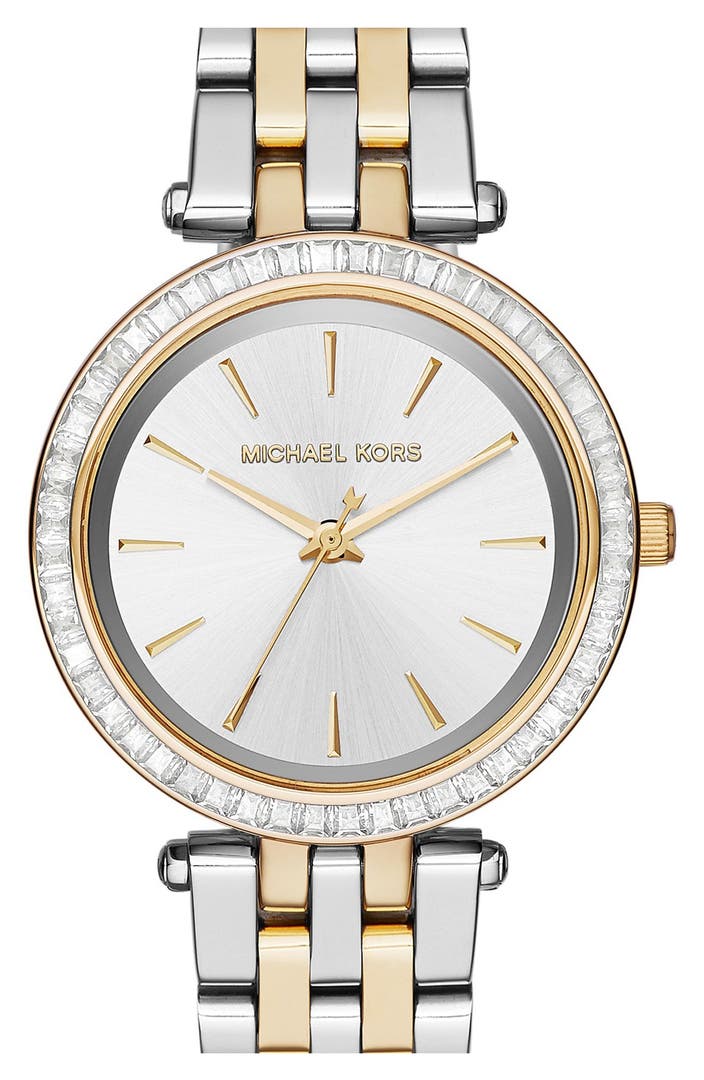 Michael Kors 'Mini Darci' Round Bracelet Watch, 33mm | Nordstrom