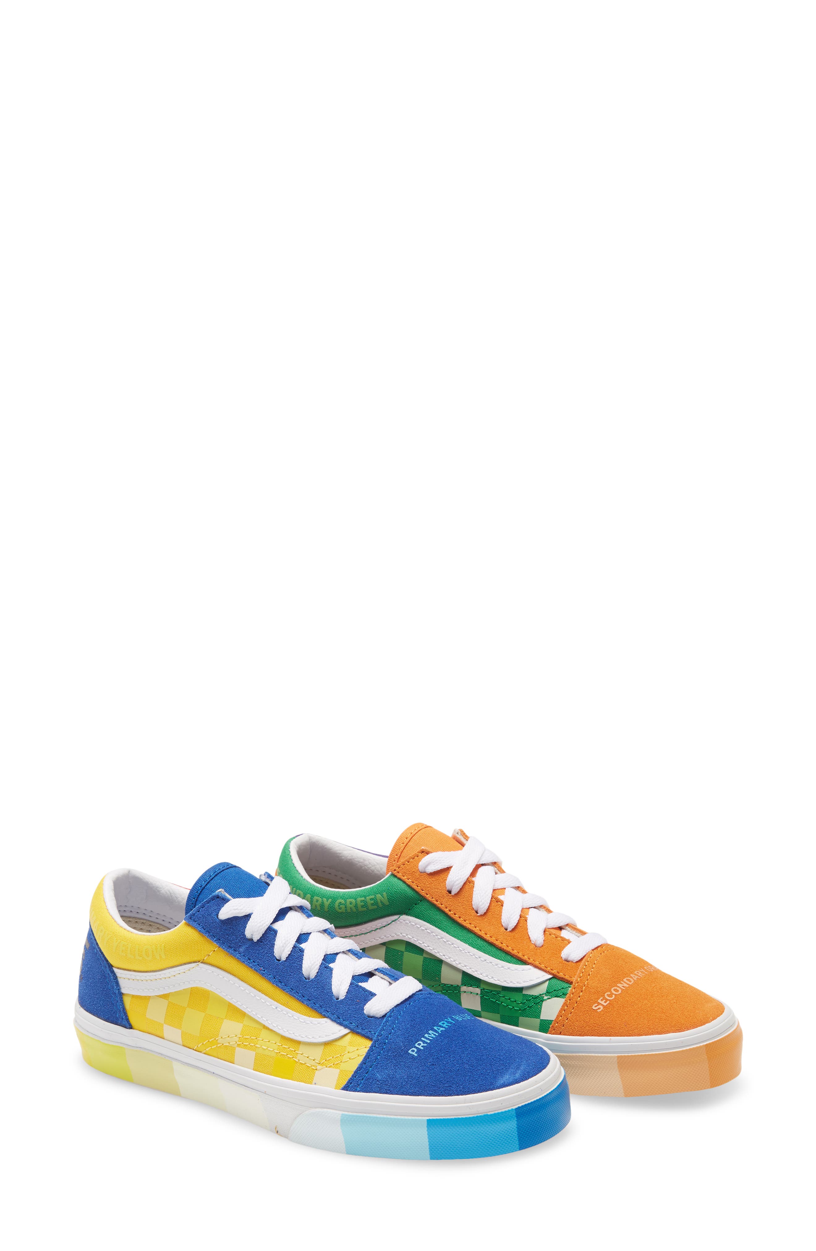 orange vans for toddlers