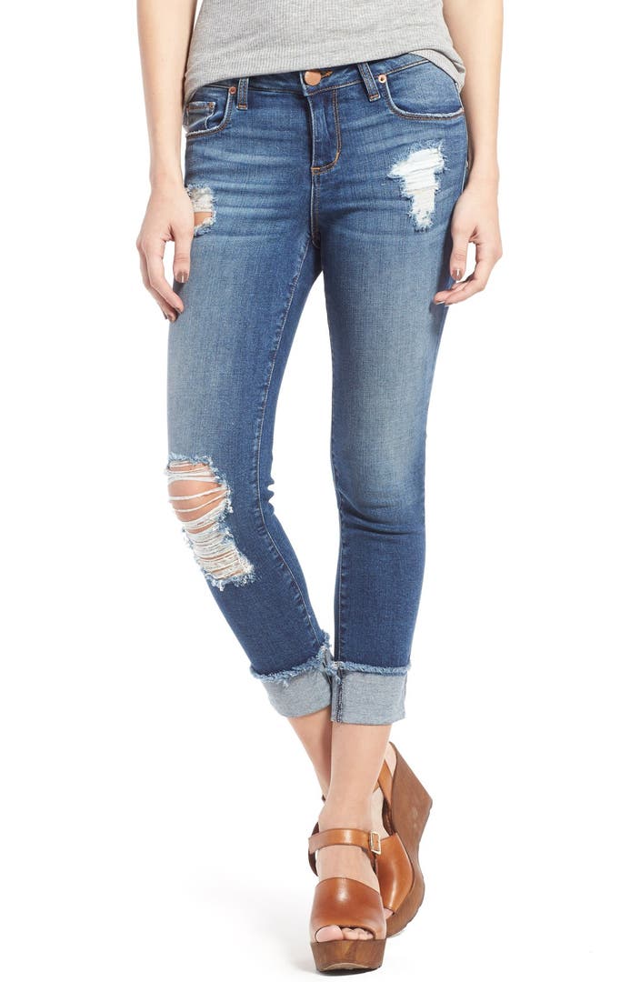 STS Blue Crop Cuffed Skinny Jeans | Nordstrom