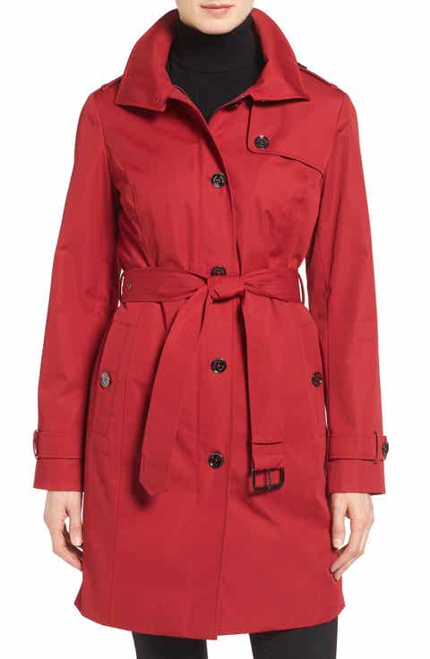 Red Trench Coats for Women | Nordstrom
