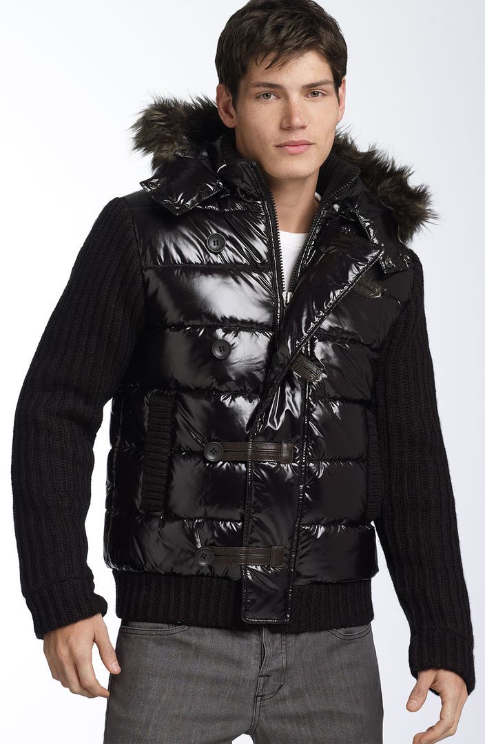Projek Raw Insulated Jacket with Faux Fur Trim | Nordstrom