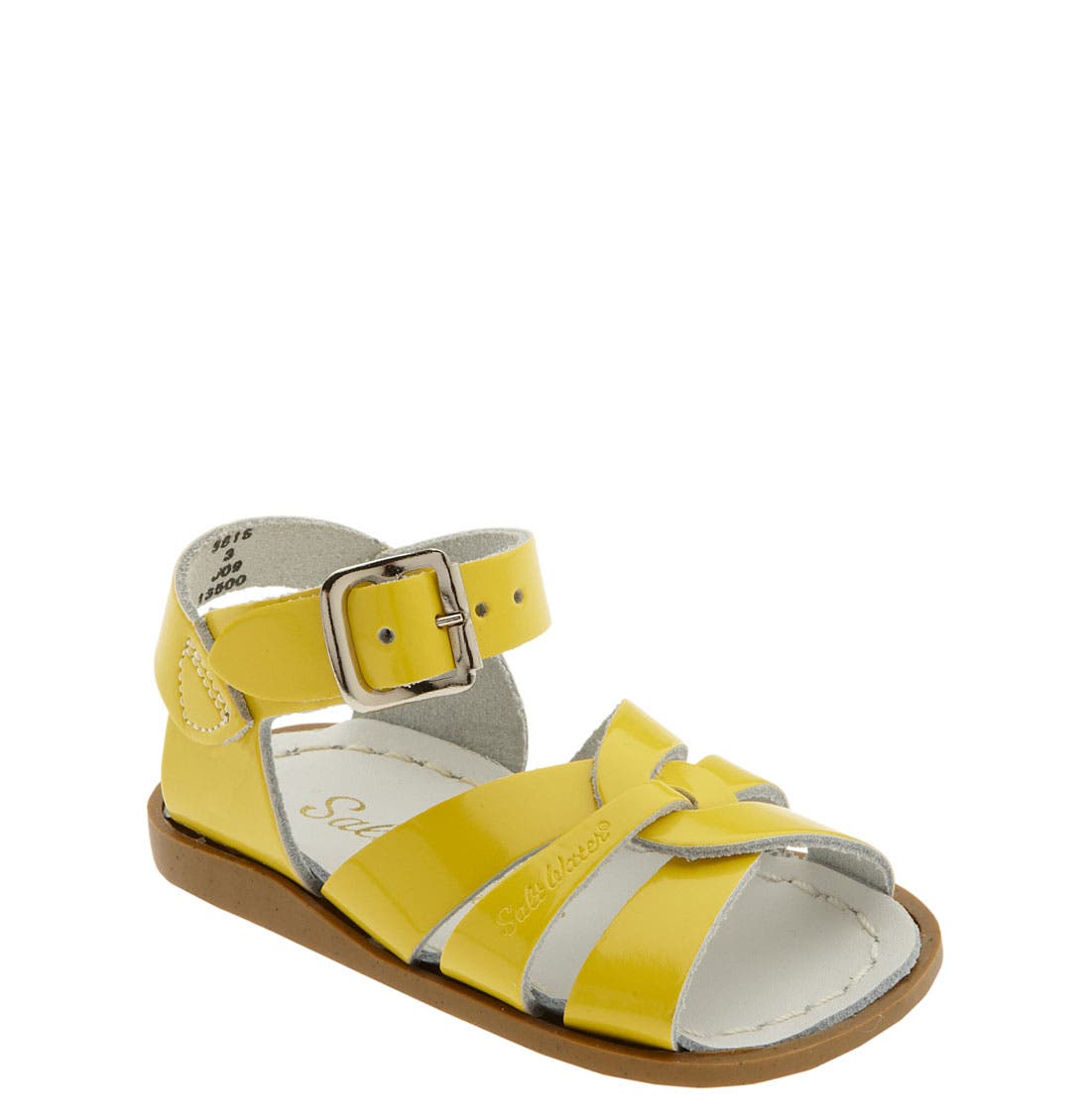 girl yellow sandals