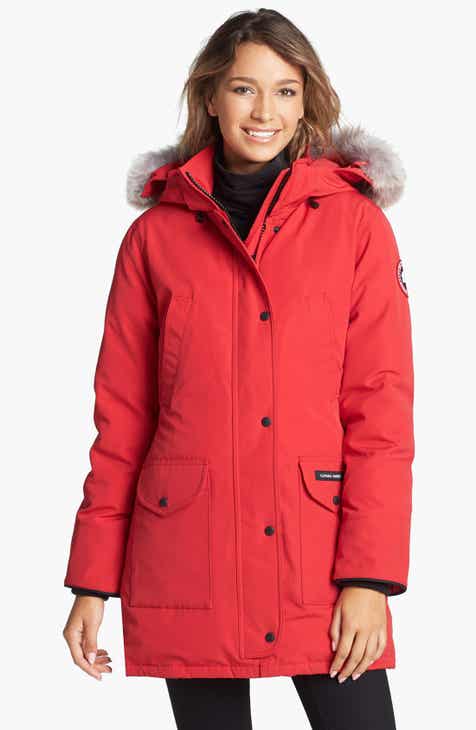 Women S Red Coats And Jackets Puffer And Down Nordstrom