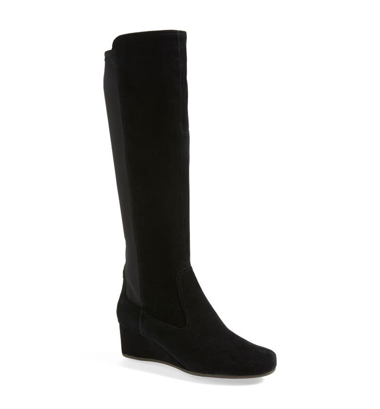 Rockport 'Total Motion' Suede Boot (Wide Calf) (Women) | Nordstrom