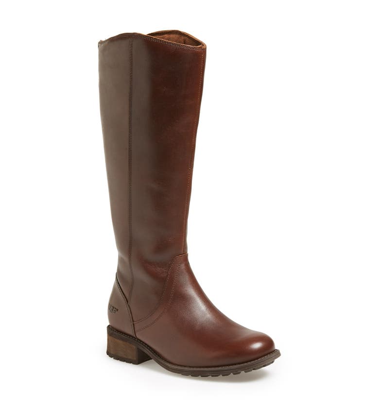 UGG® Australia 'Seldon' Water Resistant Leather Tall Boot (Women ...