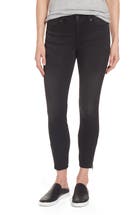 NYDJ 'Samantha' Stretch Slim Straight Leg Jeans (Black) | Nordstrom