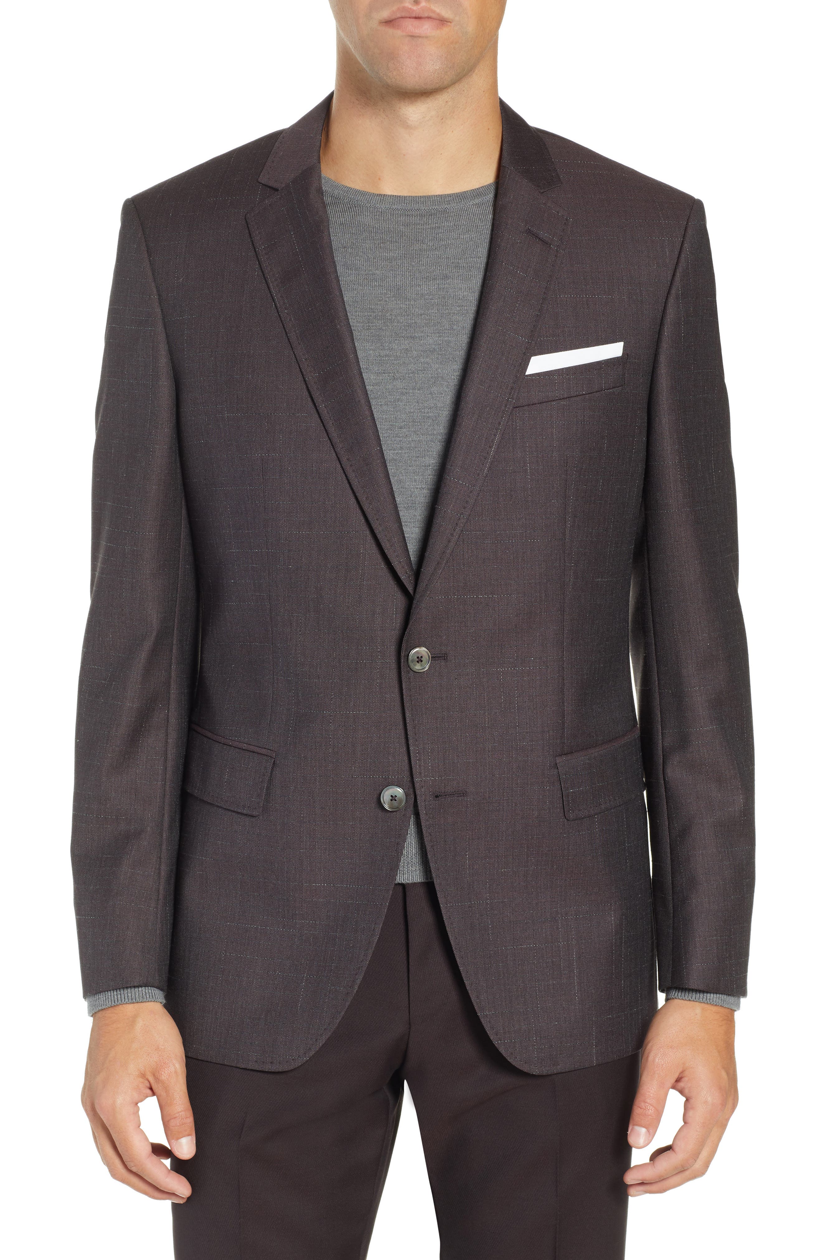 boss hutsons trim fit blazer