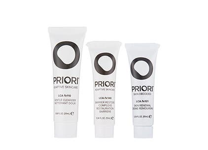 PRIORI gift with purchase.