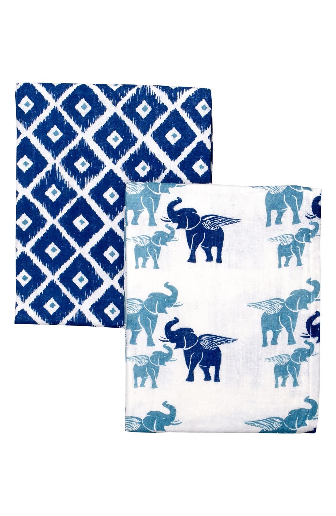 Masalababy Double Weave Cotton Muslin Swaddle Wraps (2Pack) Nordstrom