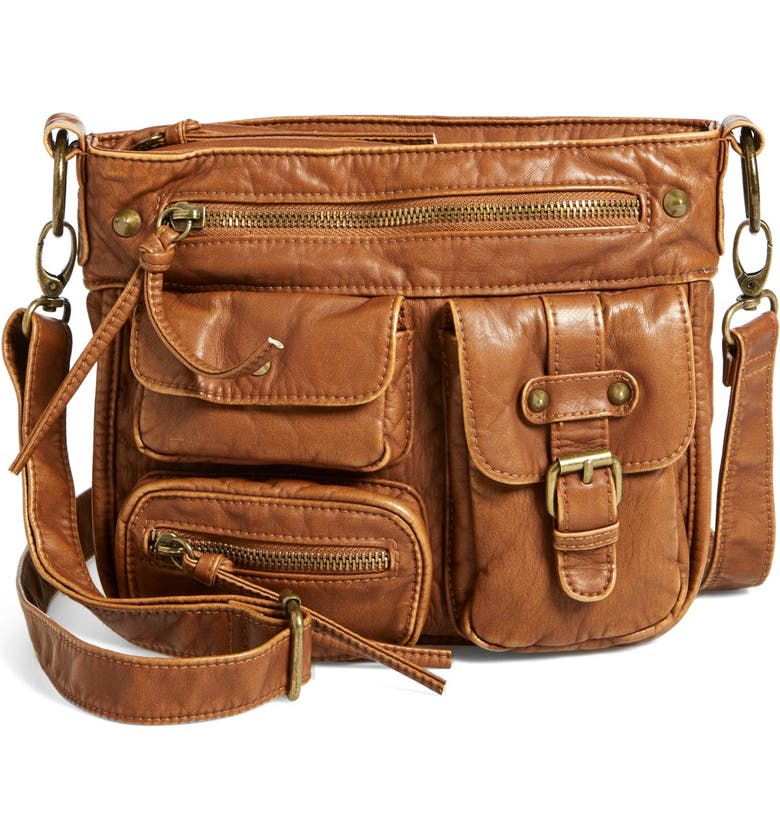 BP. Multipocket Faux Leather Crossbody Bag | Nordstrom