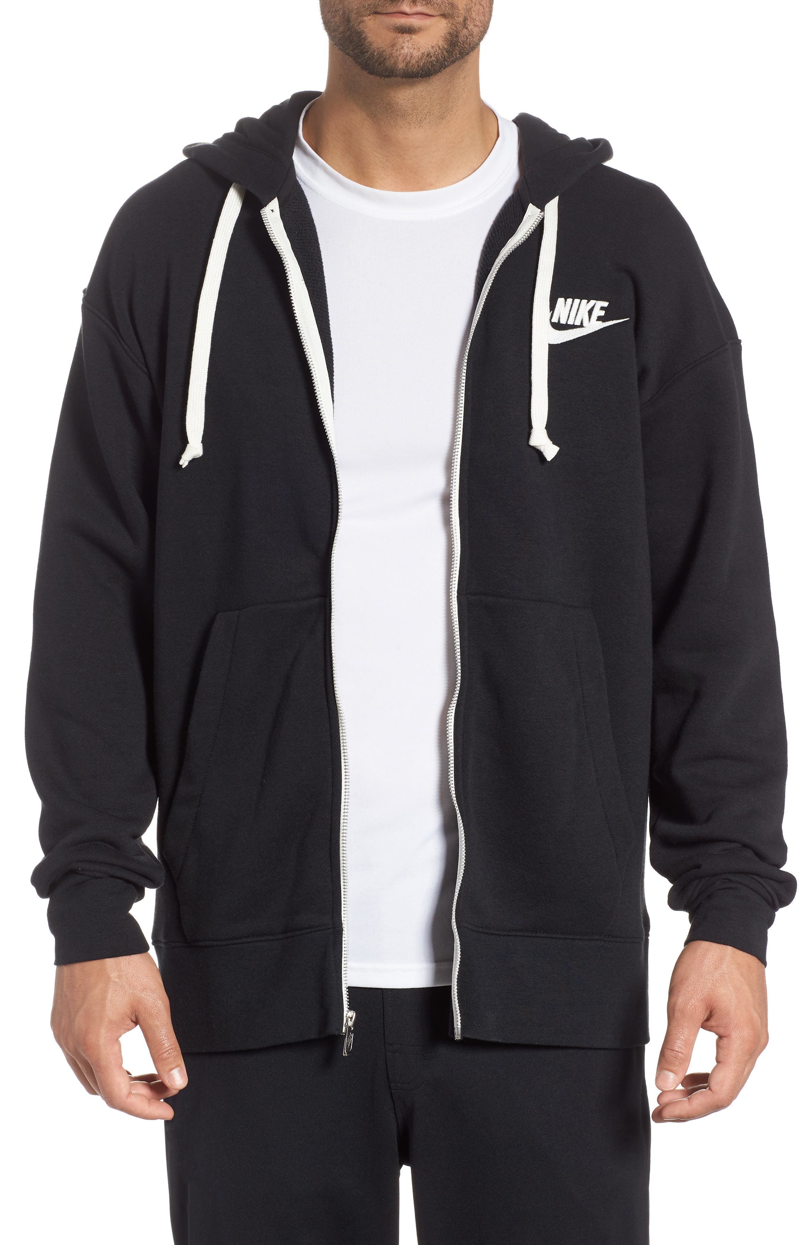 nike sportswear heritage full zip hoodie