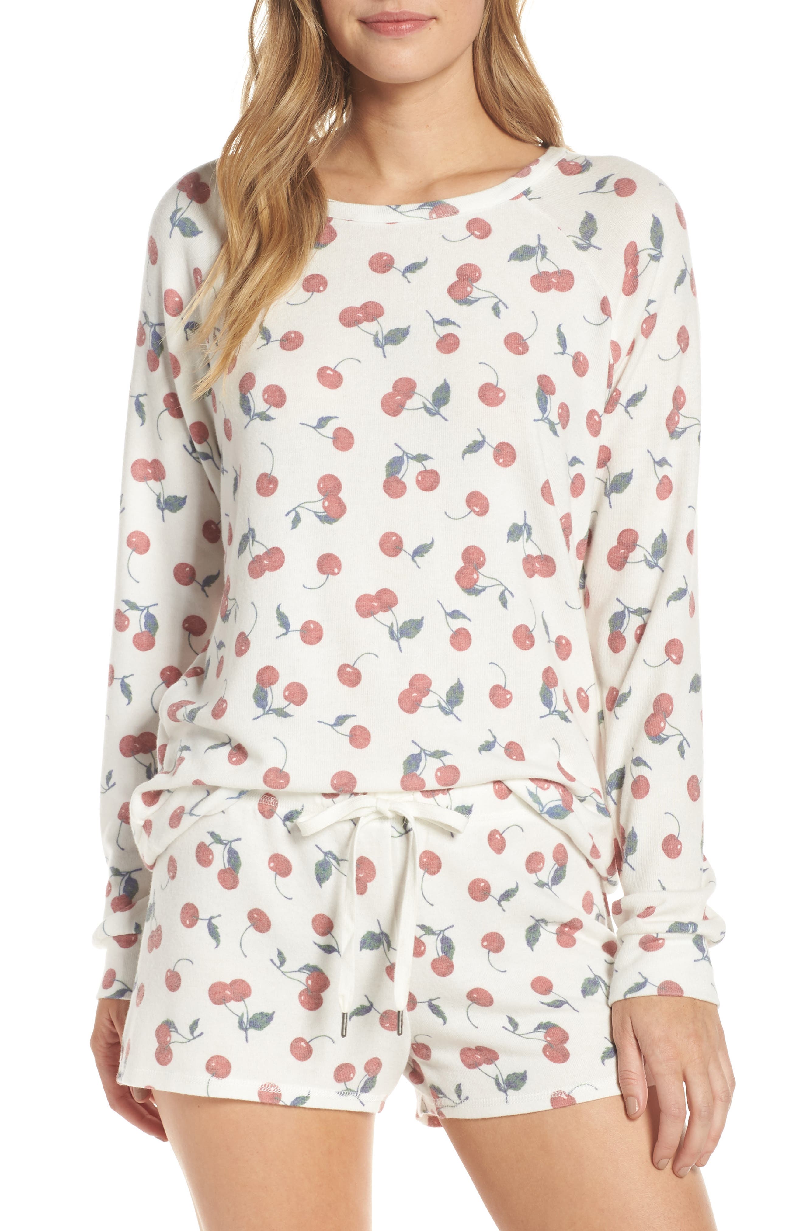 Pj Savlage Mon Cheri Pajama Top, Ivory