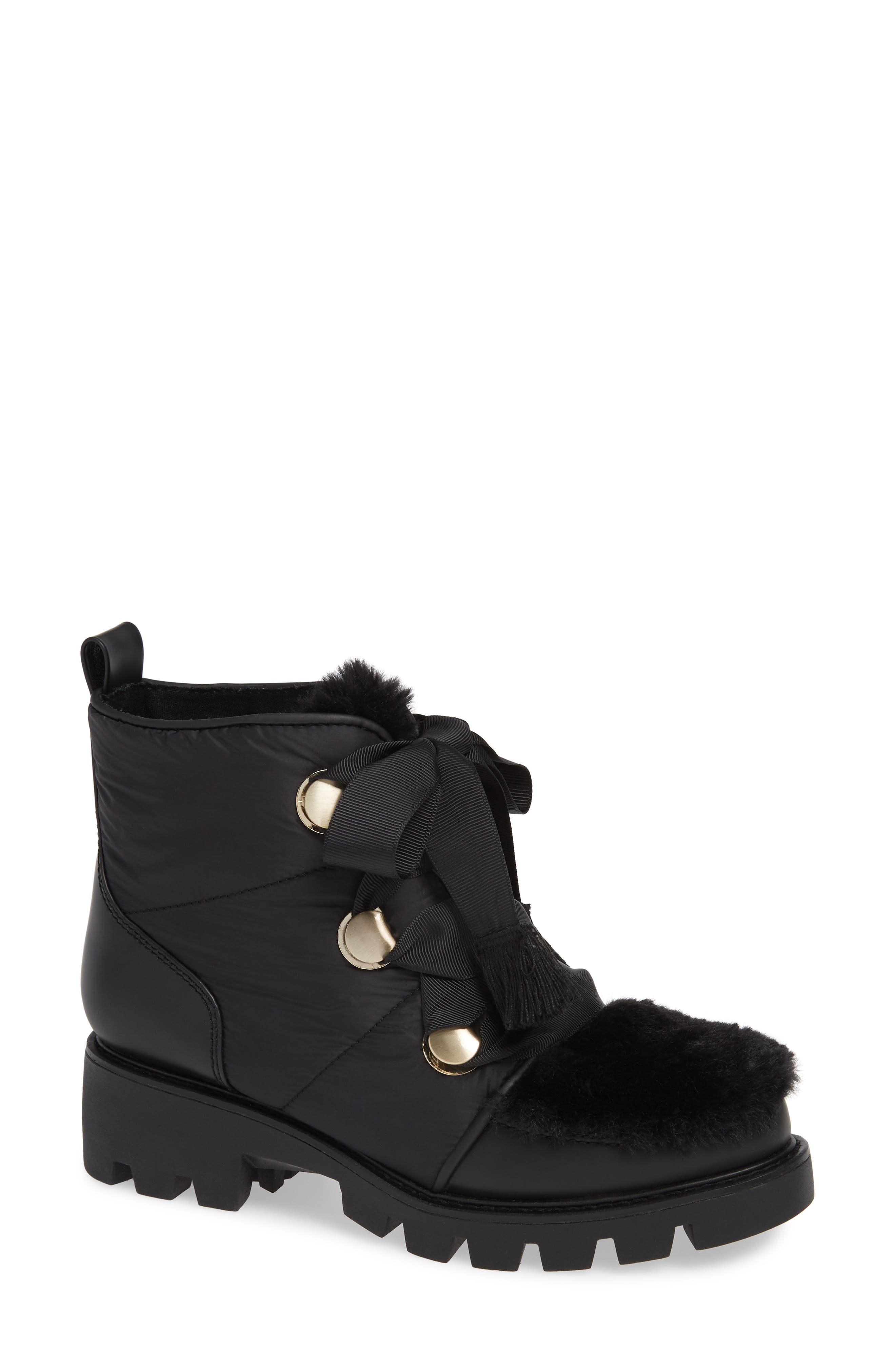 Kelsi Dagger Brooklyn Gamble Lug Sole Boot- Black