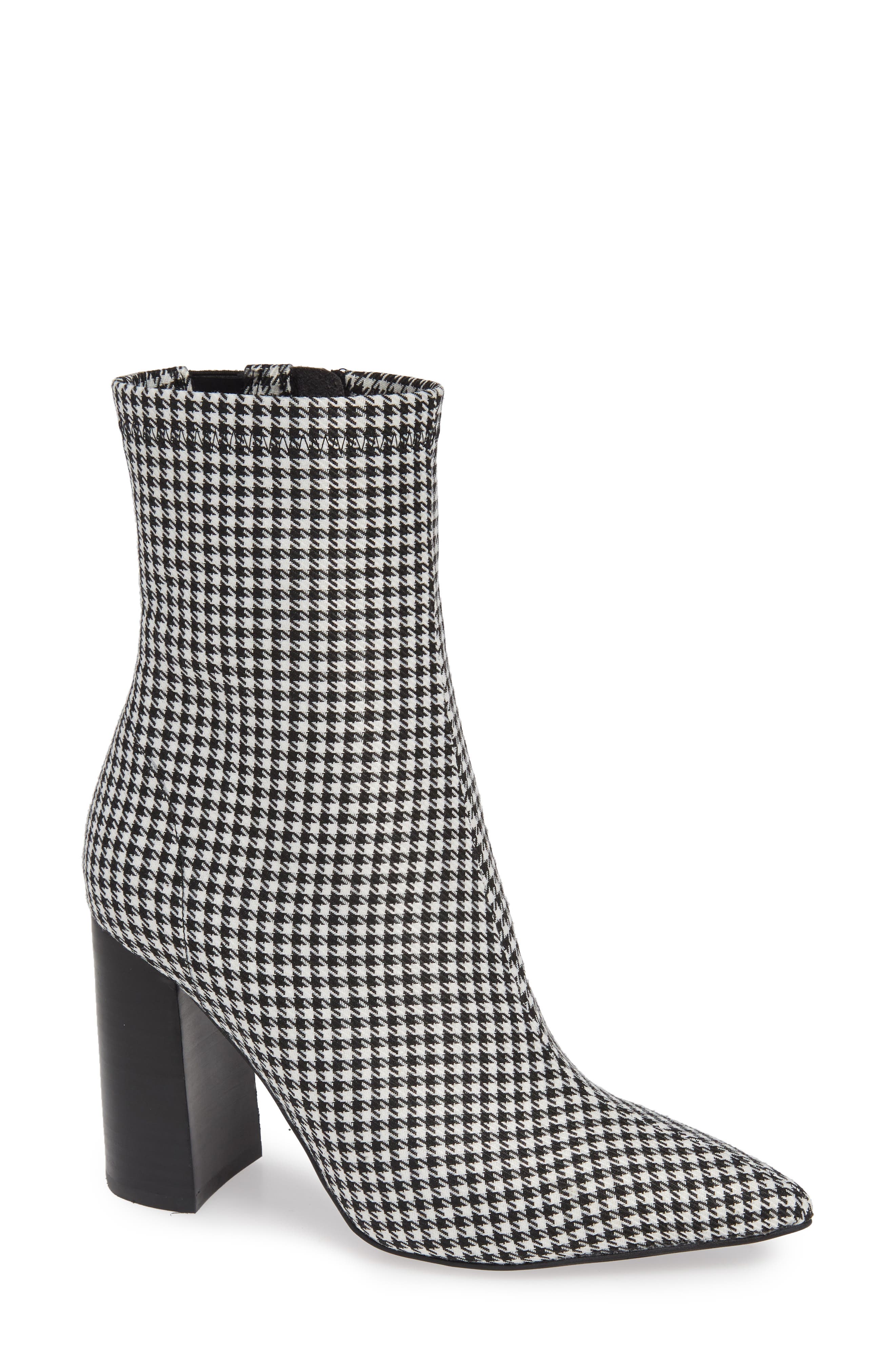Jeffrey Campbell Siren-3 Pointy Toe Bootie, Black