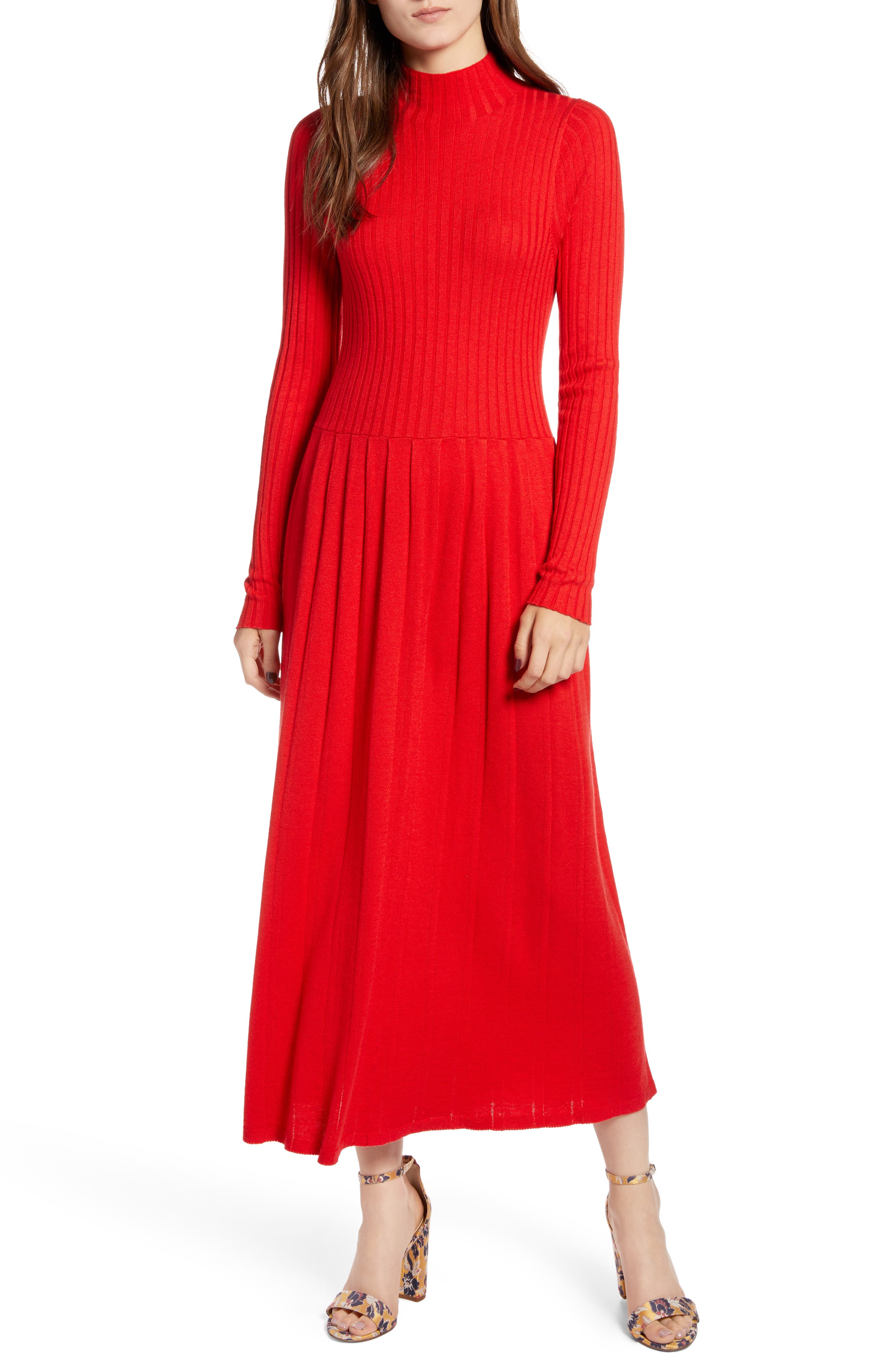 Hinge Maxi Sweater Dress