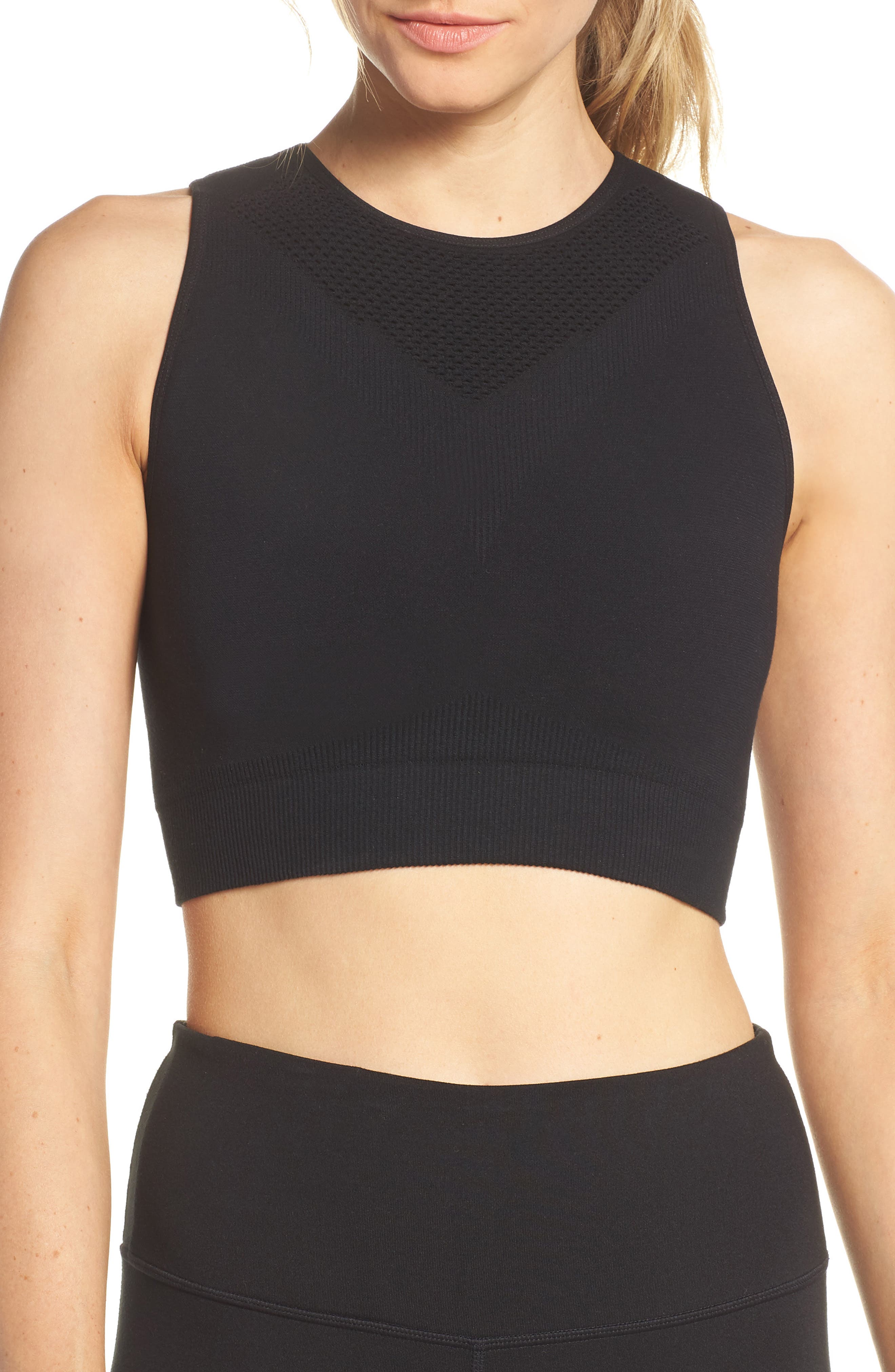 Zella So True Seamless Longline Sports Bra