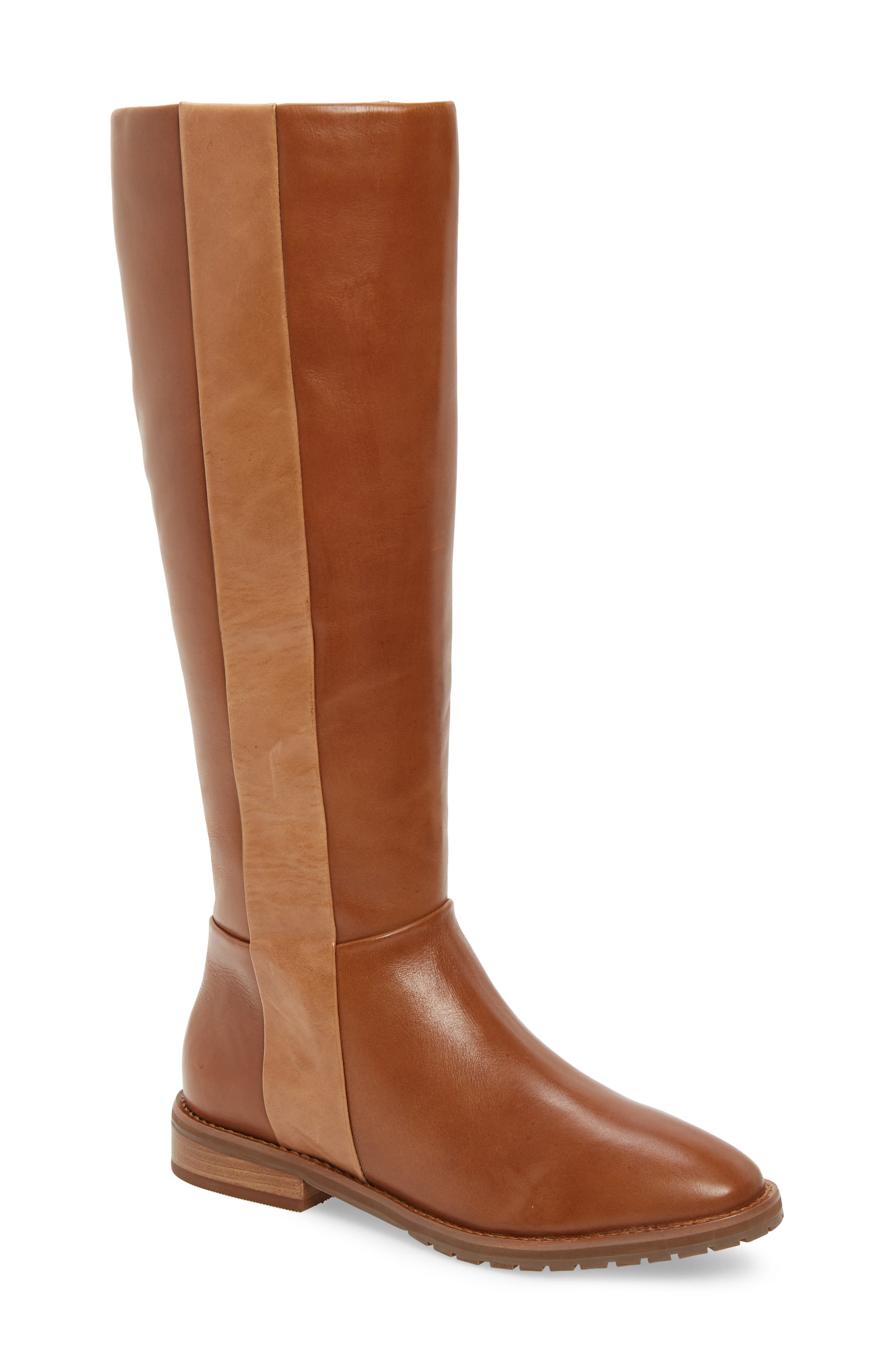 Lust For Life Mindset Knee High Boot, Brown