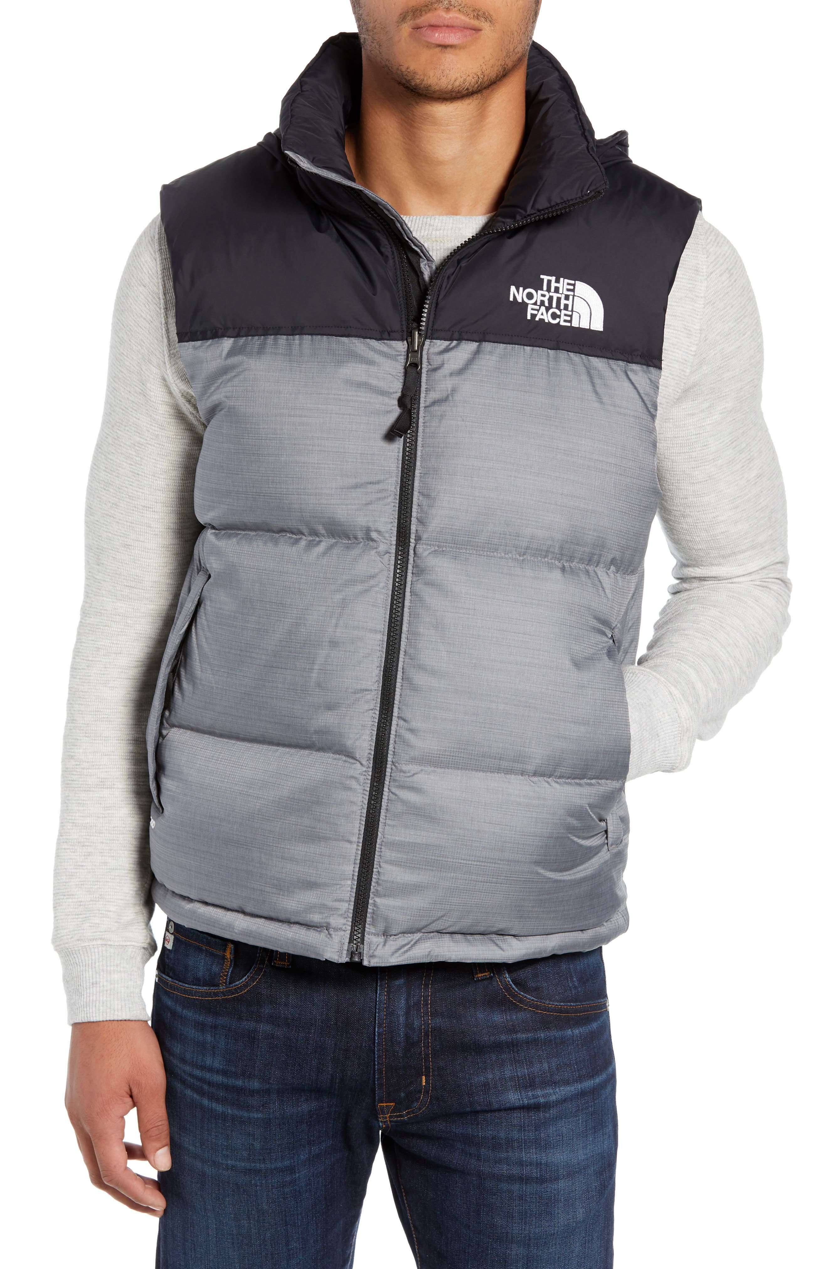 The North Face Nuptse 1996 Packable Quilted Down Vest, Grey