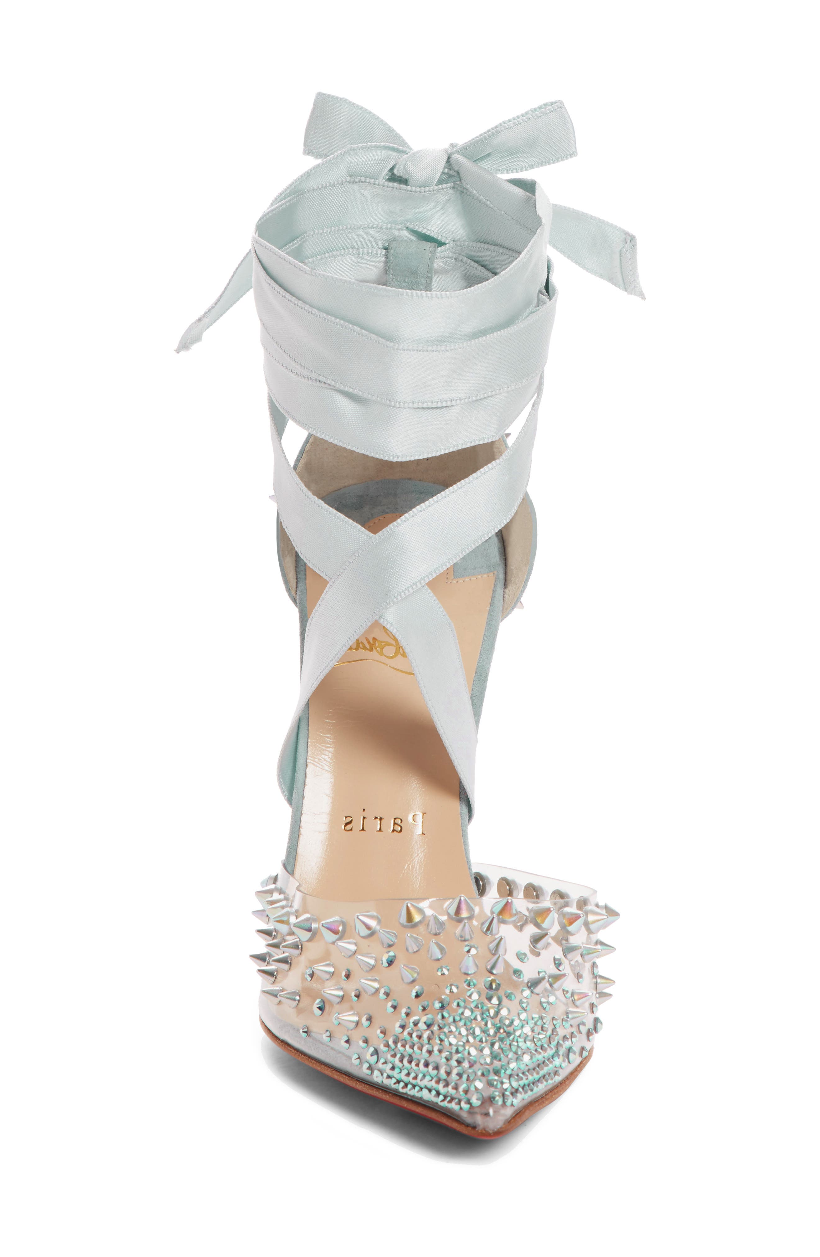 mechante reine ankle wrap pump