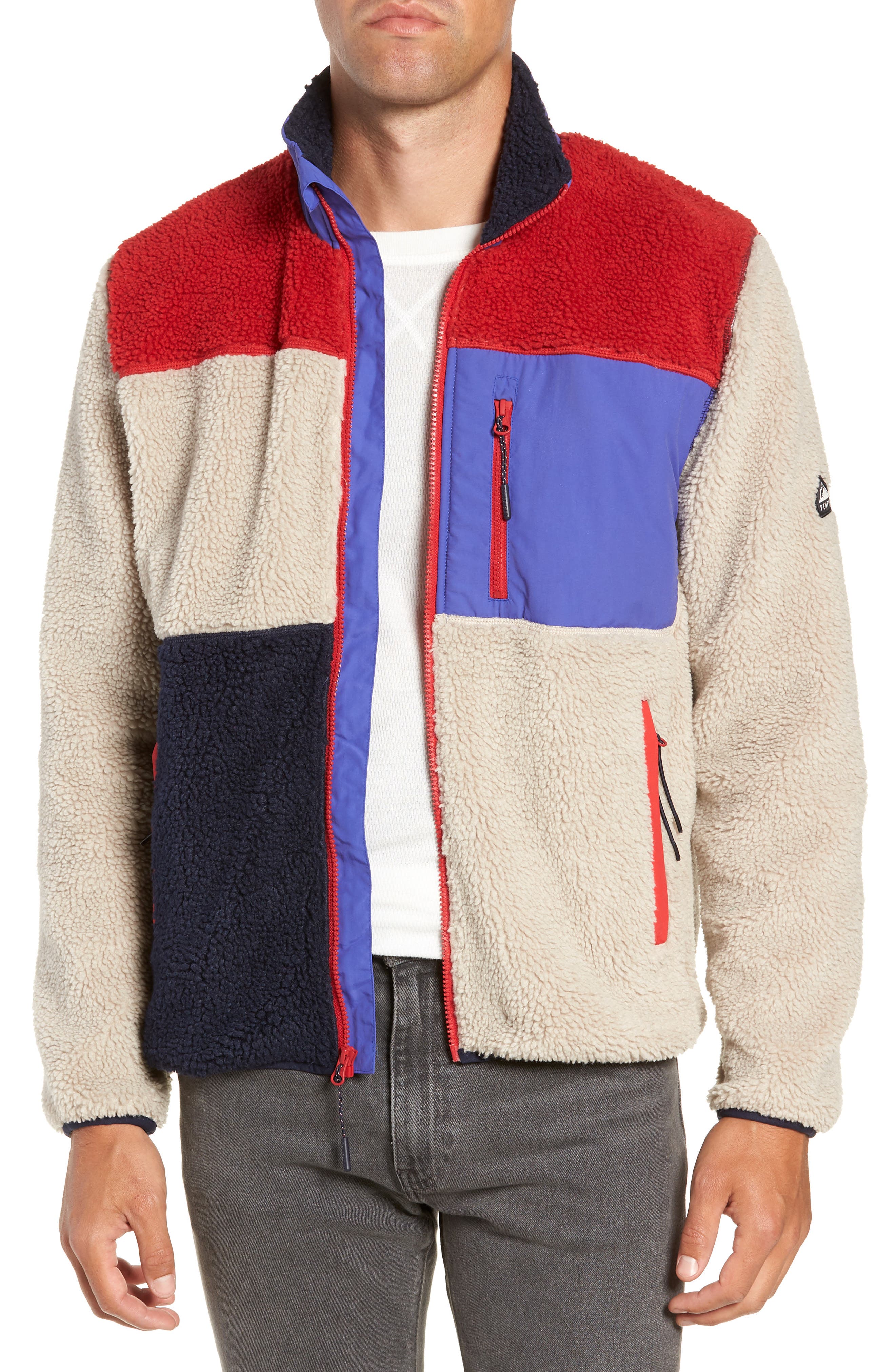 Penfield Mattawa Colorblock Fleece Zip Jacket