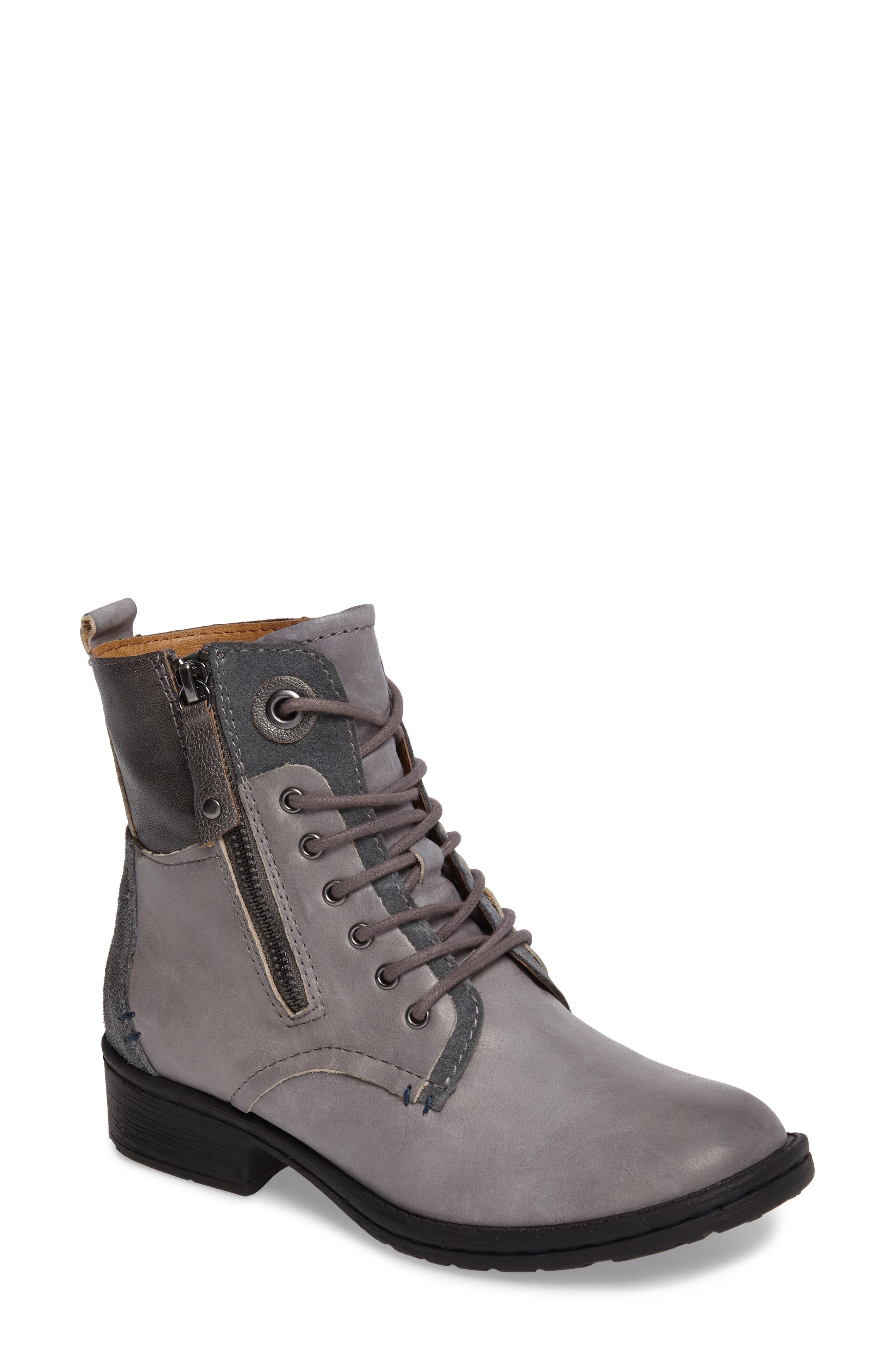 Comfortiva Sarango Lace-Up Boot, Grey