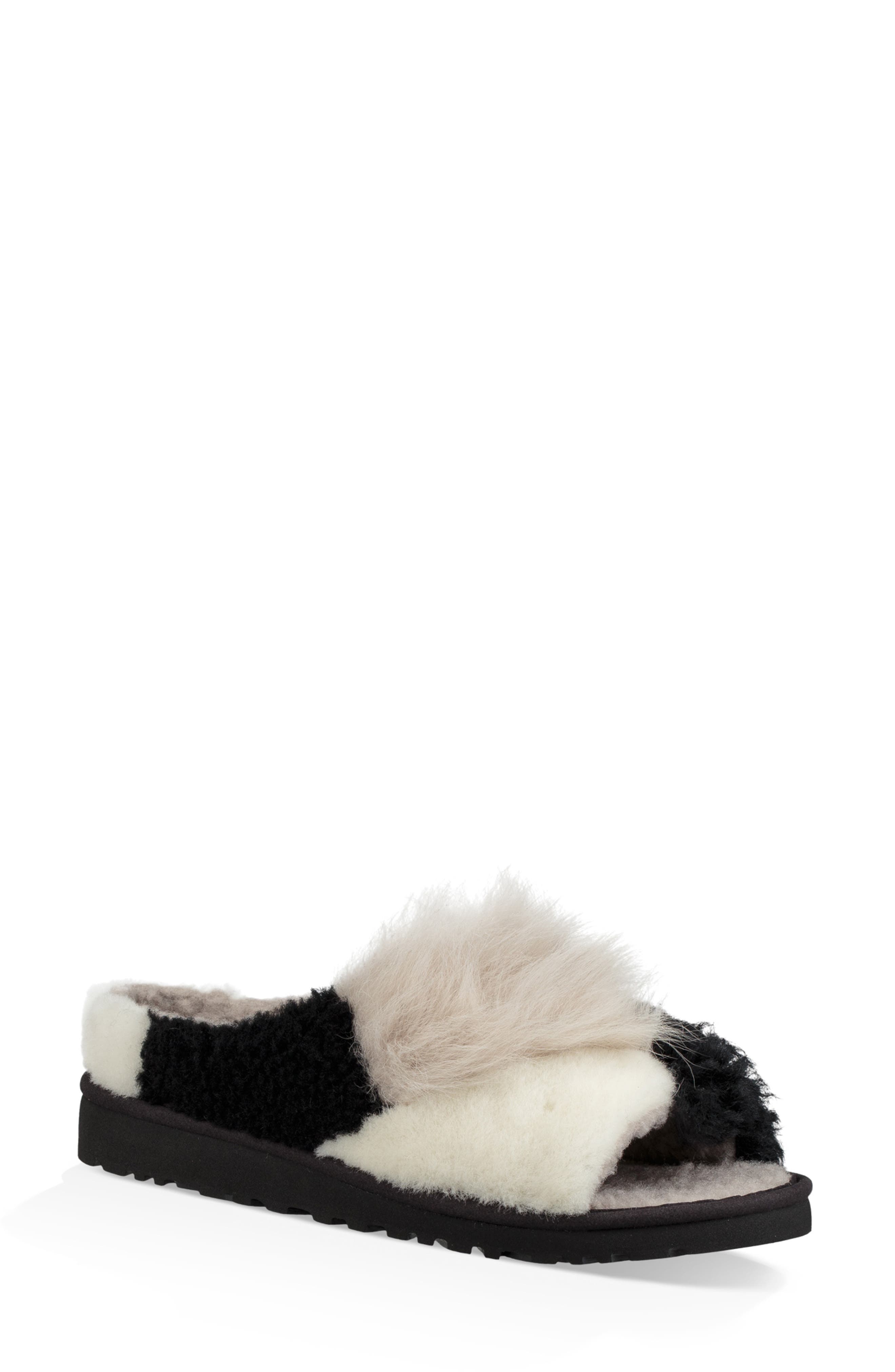 Ugg Patchwork Fluff Slipper