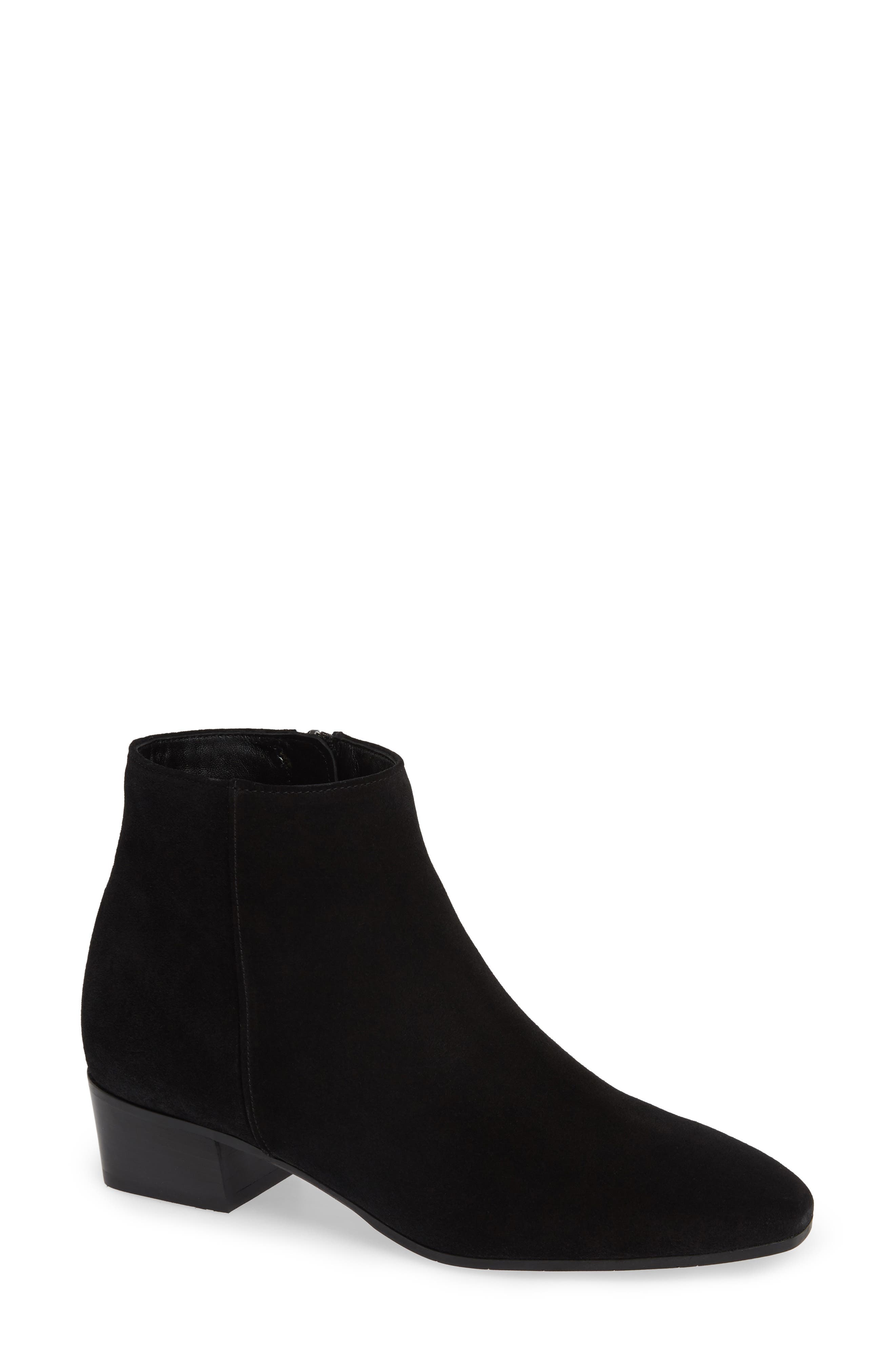 Aquatalia Fuoco Water Resistant Bootie- Black
