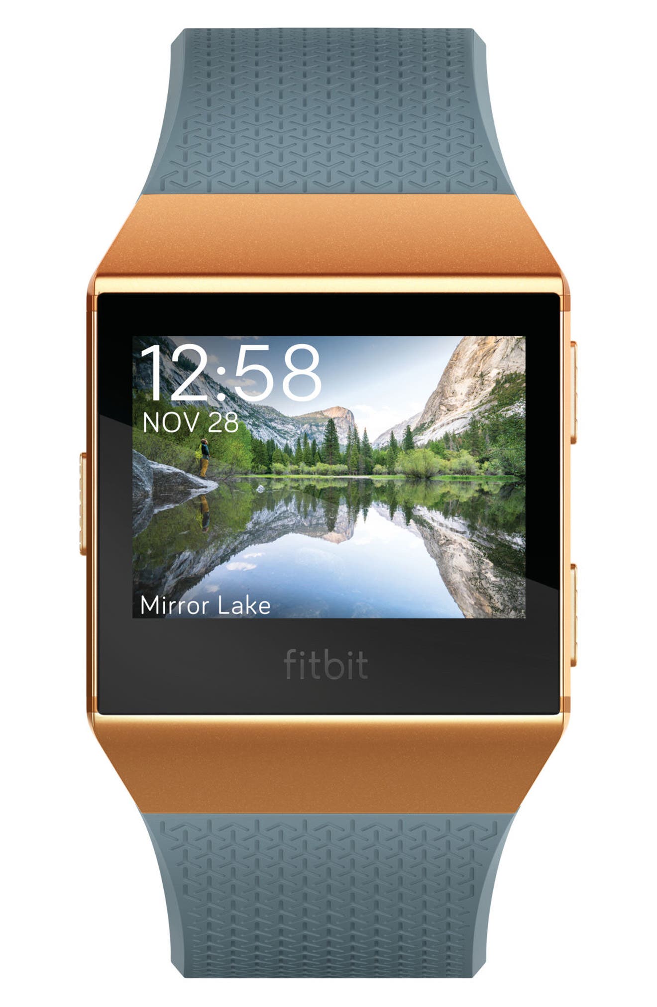 fitbit ionic slate blue & burnt orange