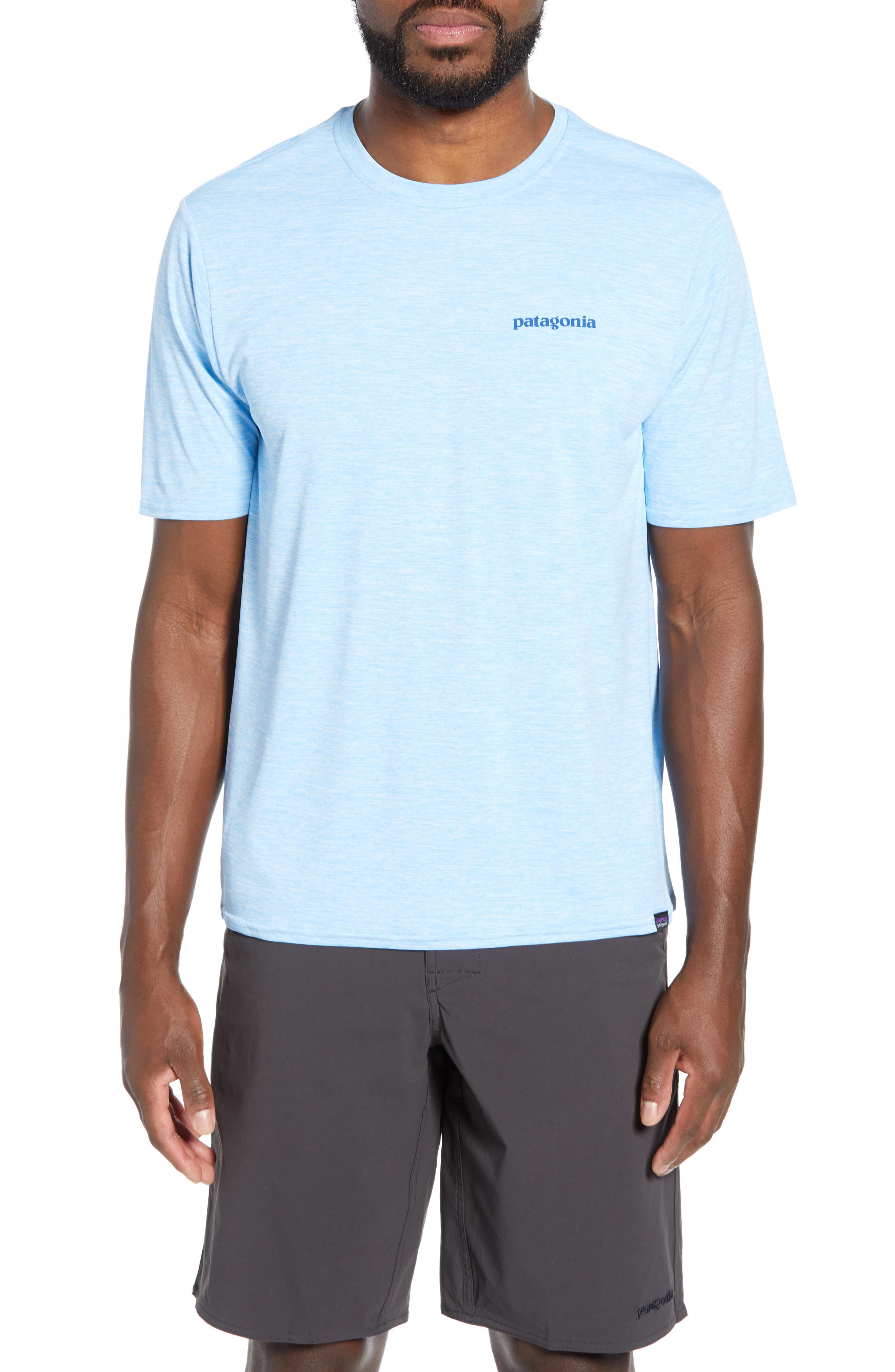 Patagonia Capilene Cool Daily Graphic T-Shirt, Blue
