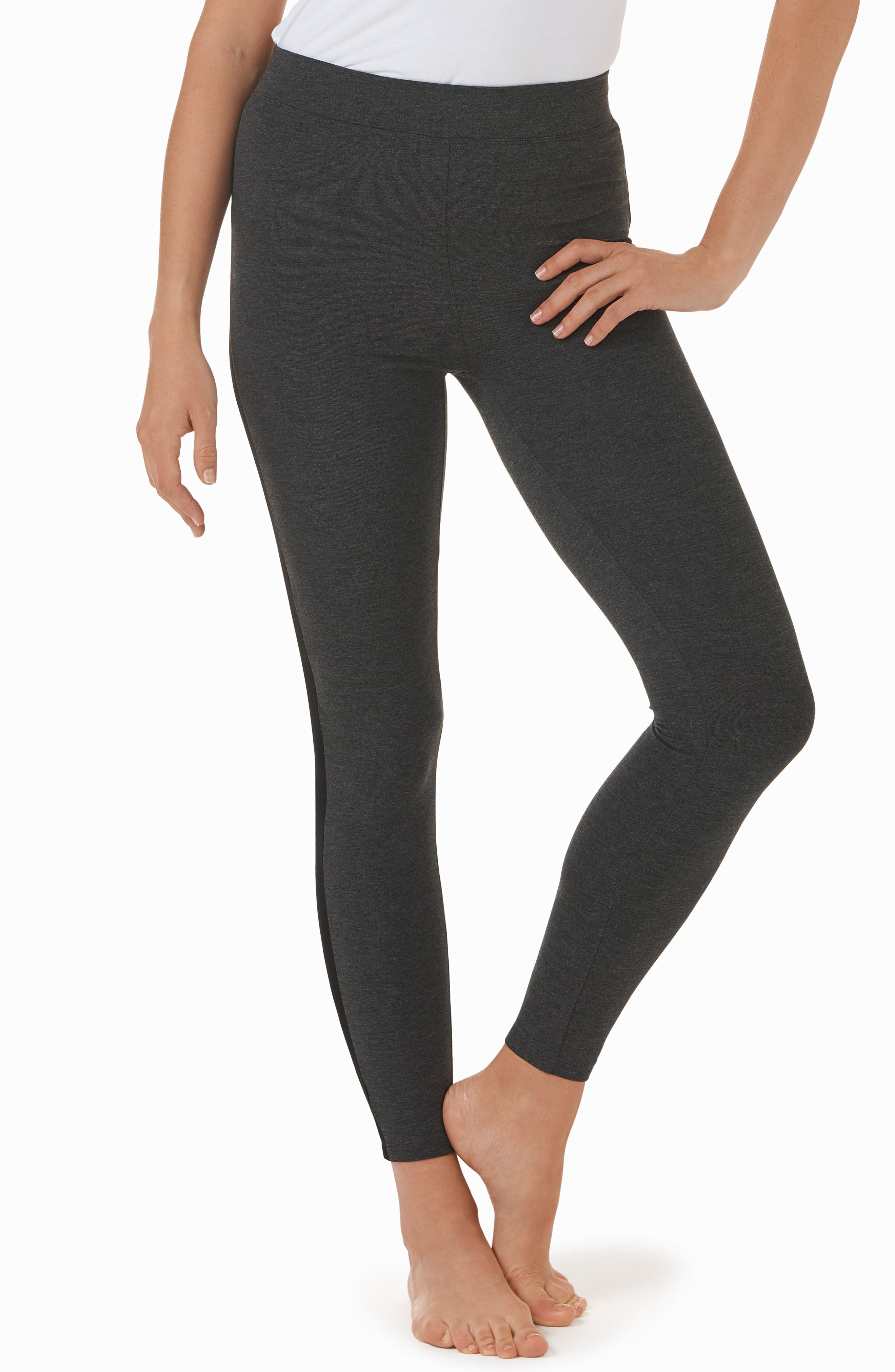 The White Company Stripe High Waist Leggings