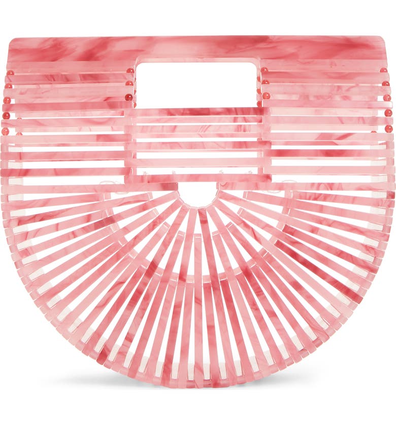 CULT GAIA Mini Ark Handbag, Main, color, CHQ CHERRY QUARTZ