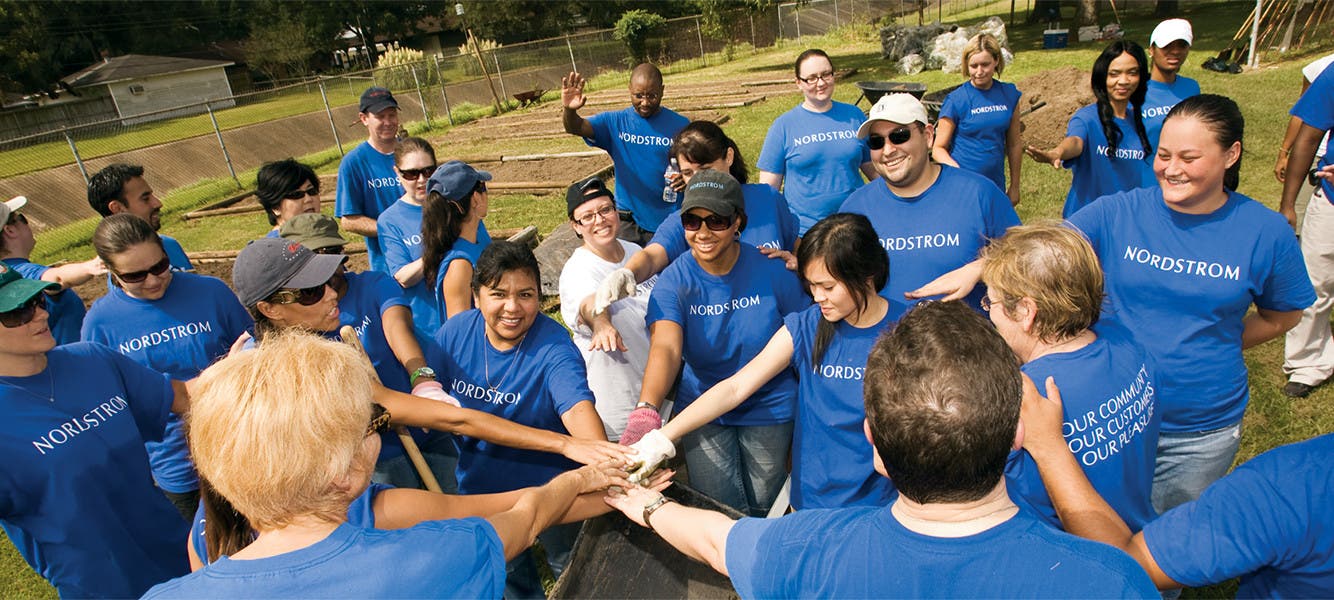 How we give back
