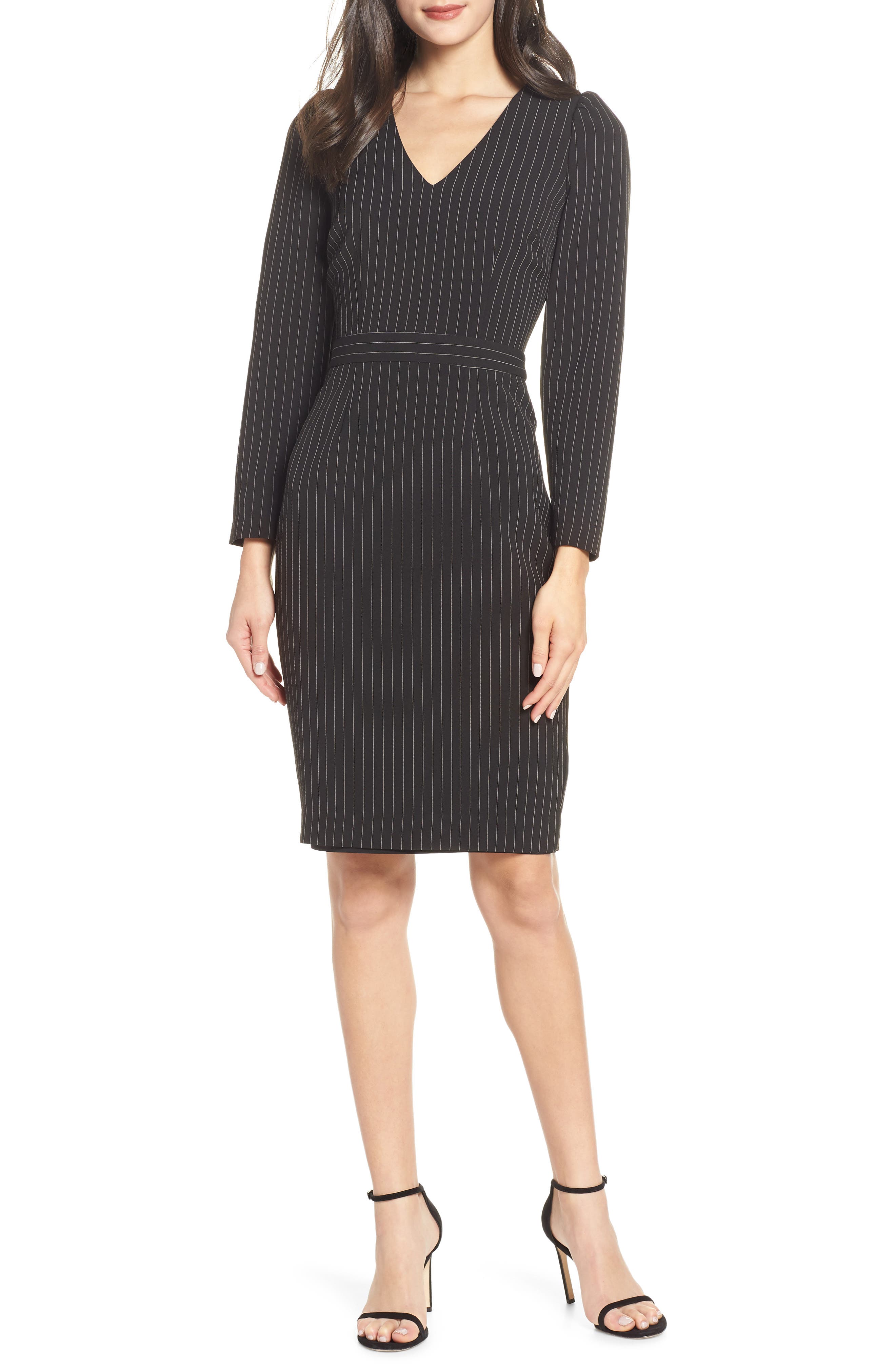 Ali & Jay Keeping It Classy Sheath Dress, Black