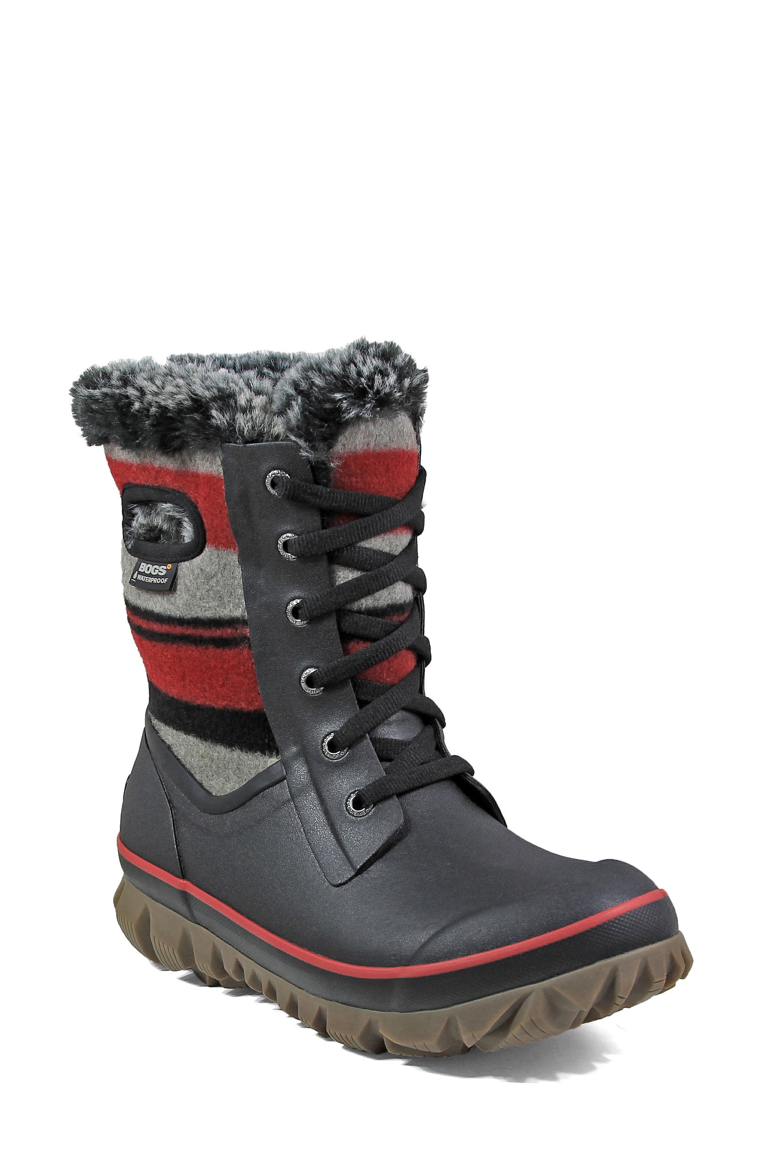 Bogs Arcata Stripe Waterproof Snow Boot