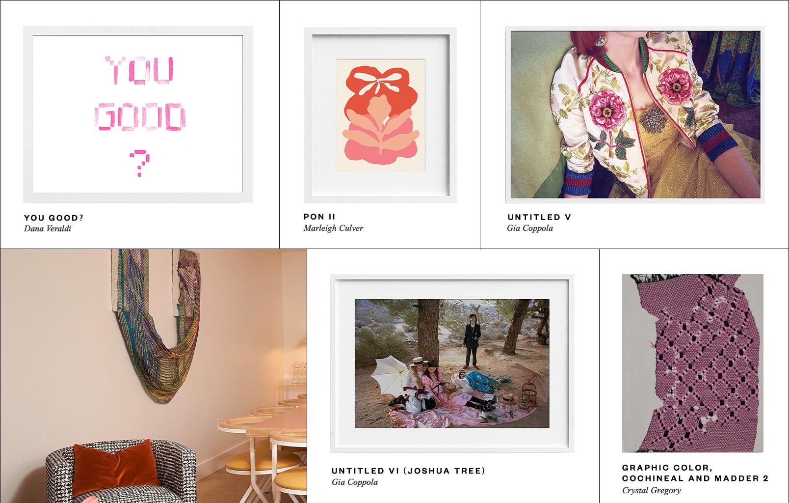 Artists and art pieces, including photography and prints, from Pop-In@Nordstrom | Tappan.