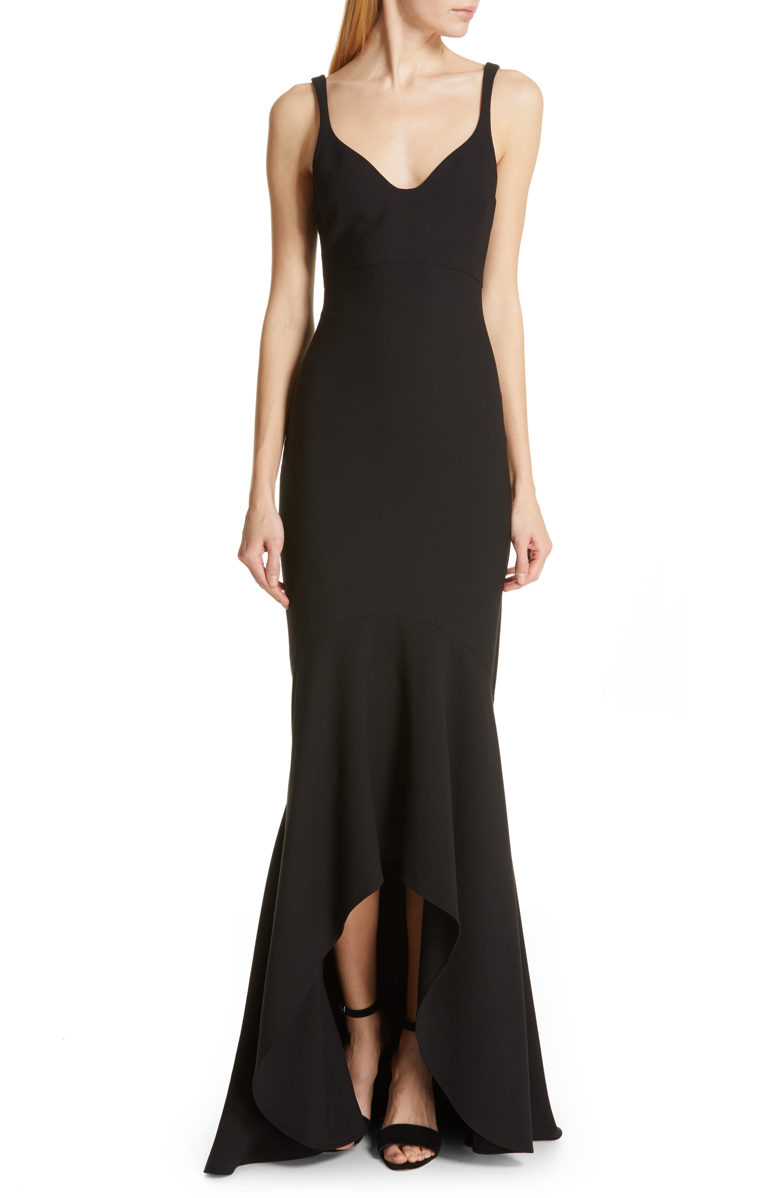 Cinq A Sept Sade Gown, Black