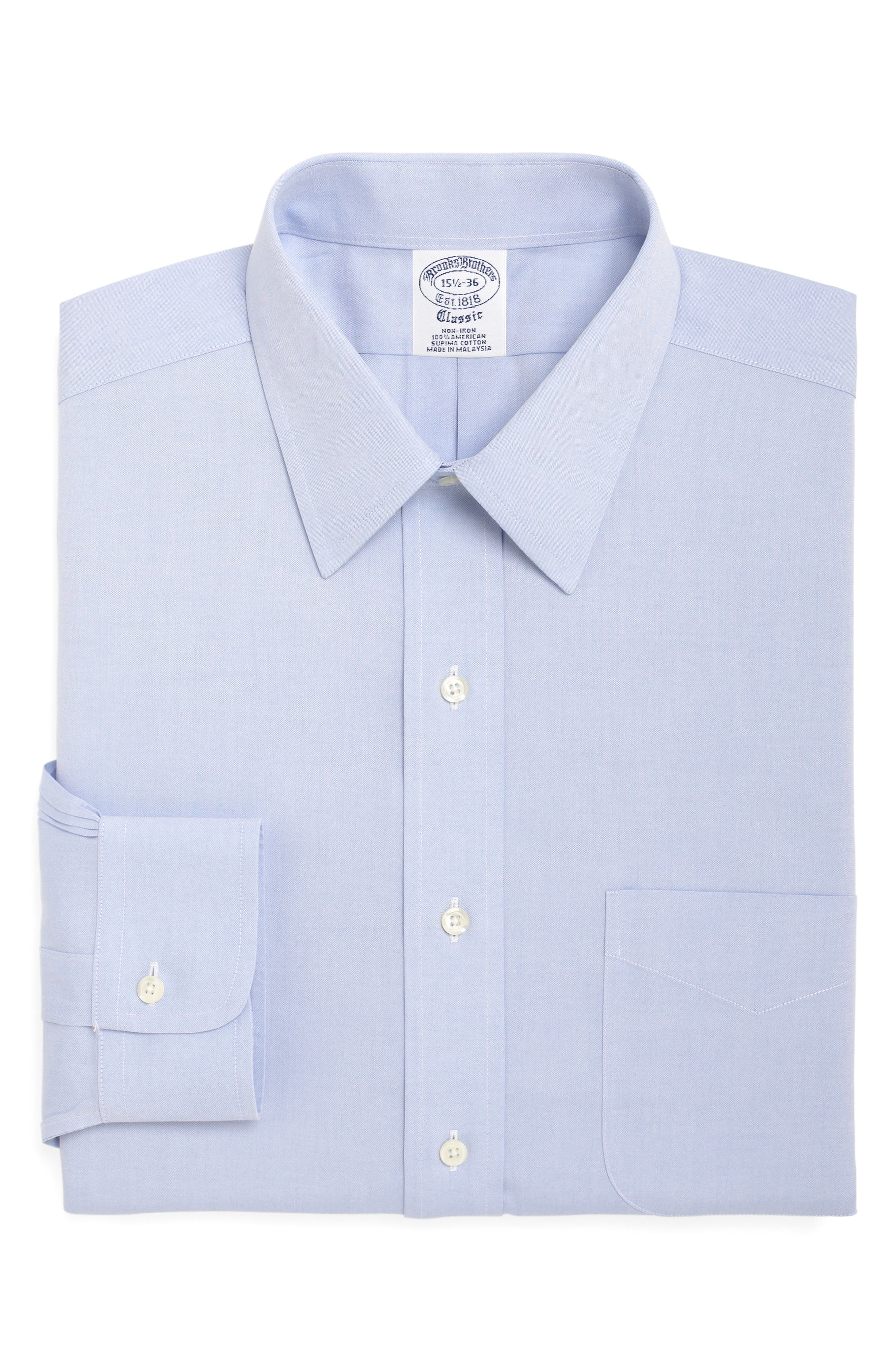 Brooks Brothers Regular Fit Solid Dress Shirt (3 For $207)