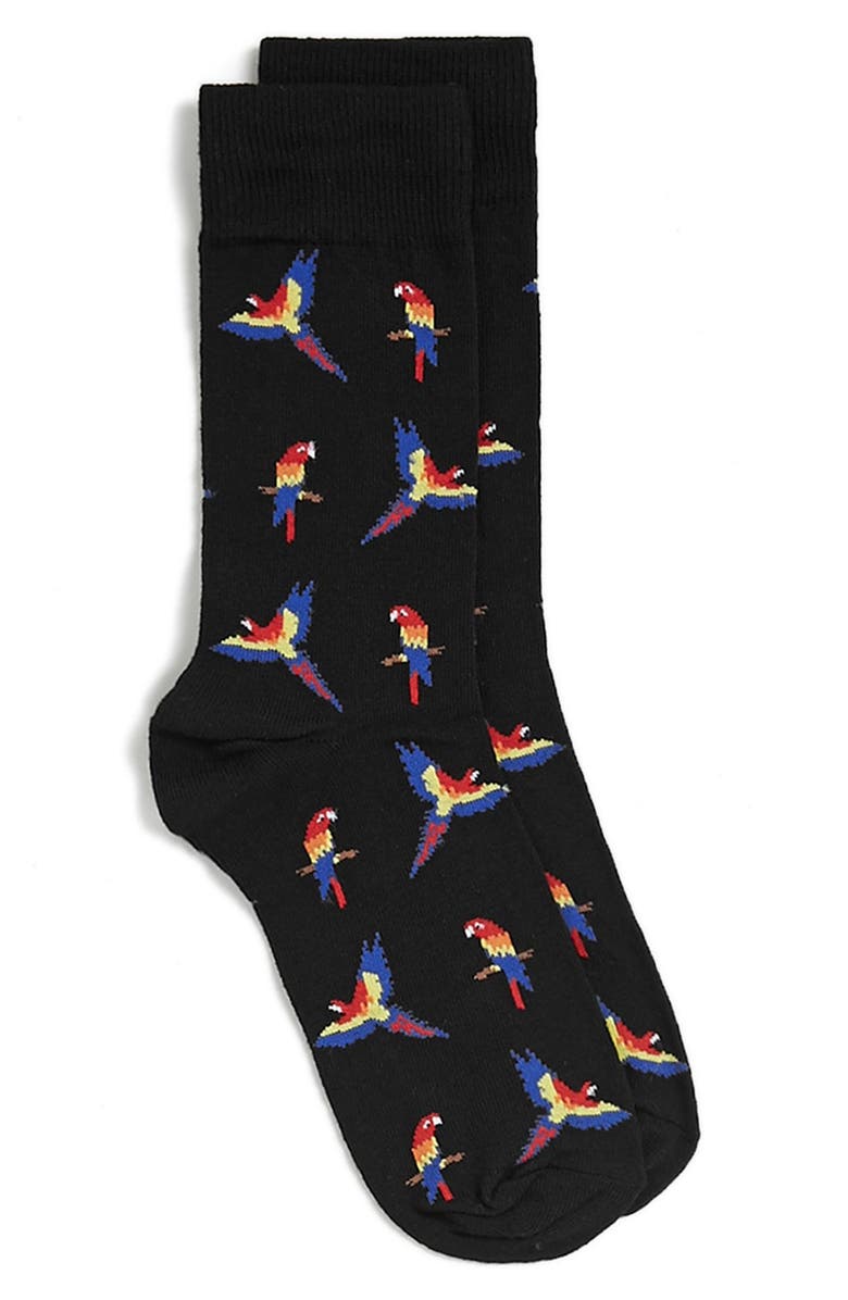 Topman Parrot Pattern Socks | Nordstrom