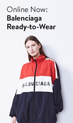 Online now: Balenciaga ready-to-wear.