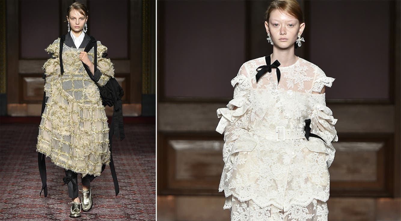 simone rocha lace dress