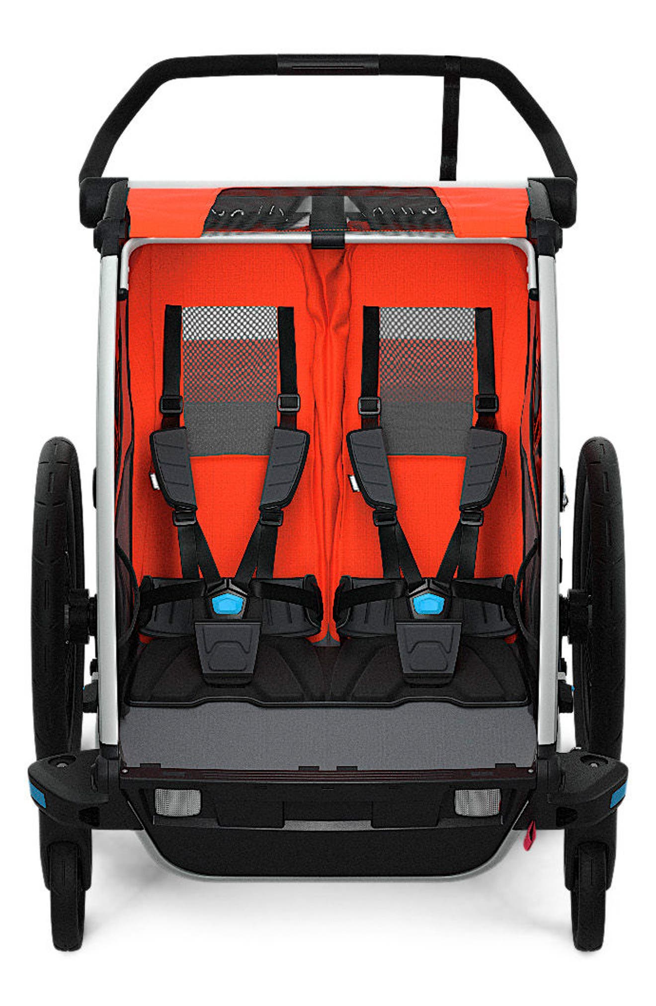 thule chariot cougar double stroller