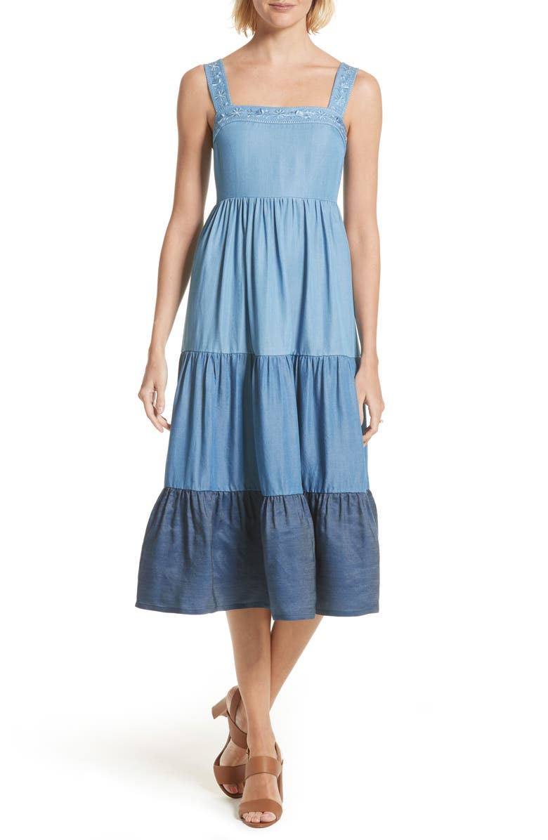 kate spade new york chambray patio dress | Nordstrom