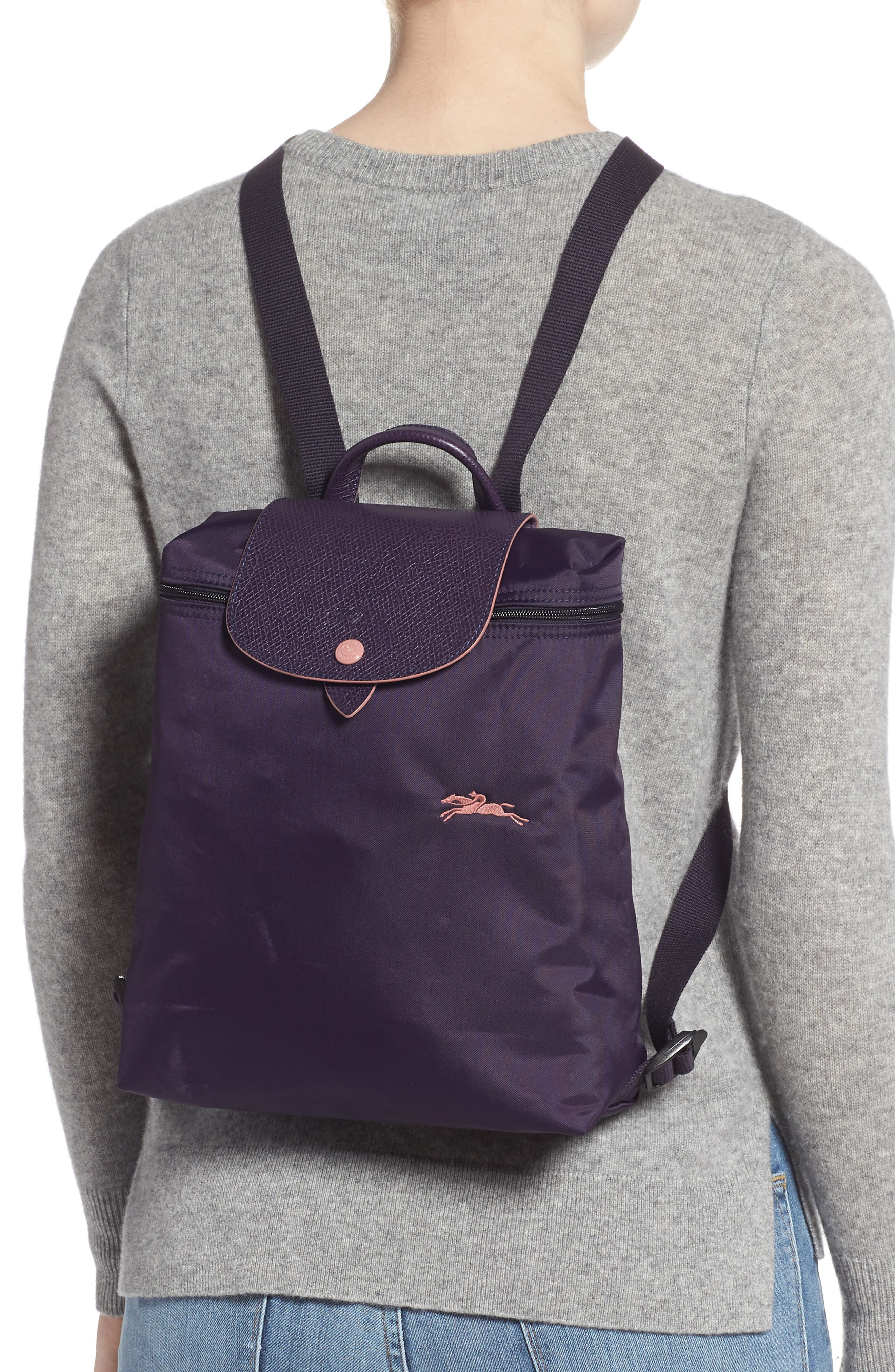 longchamp le pliage club nylon backpack