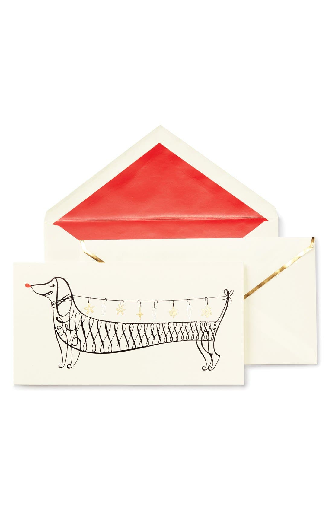 kate spade new york set of 10 holiday boxed cards Nordstrom