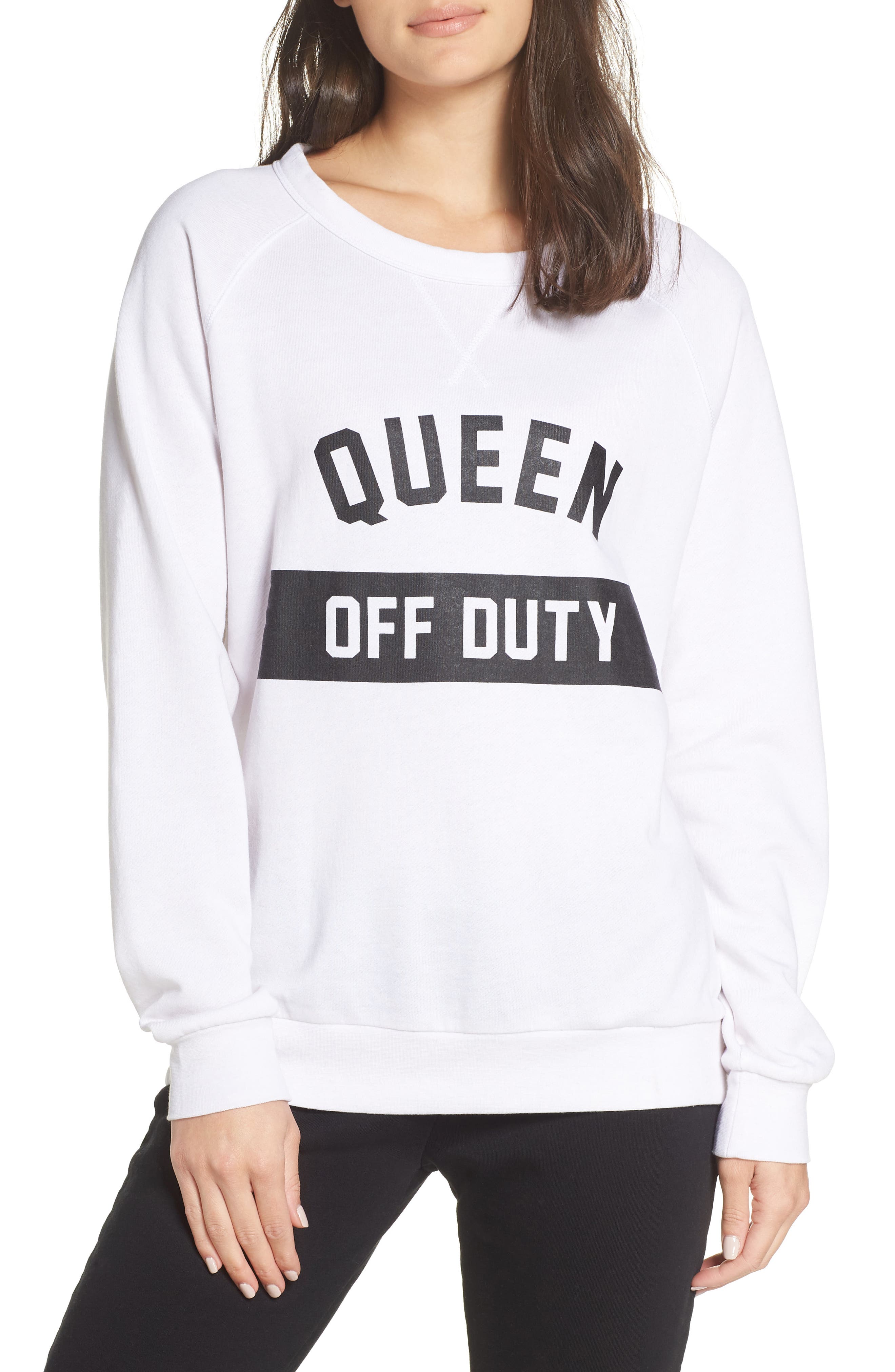 The Laundry Room Queen Off Duty Sweatshirt Nordstrom